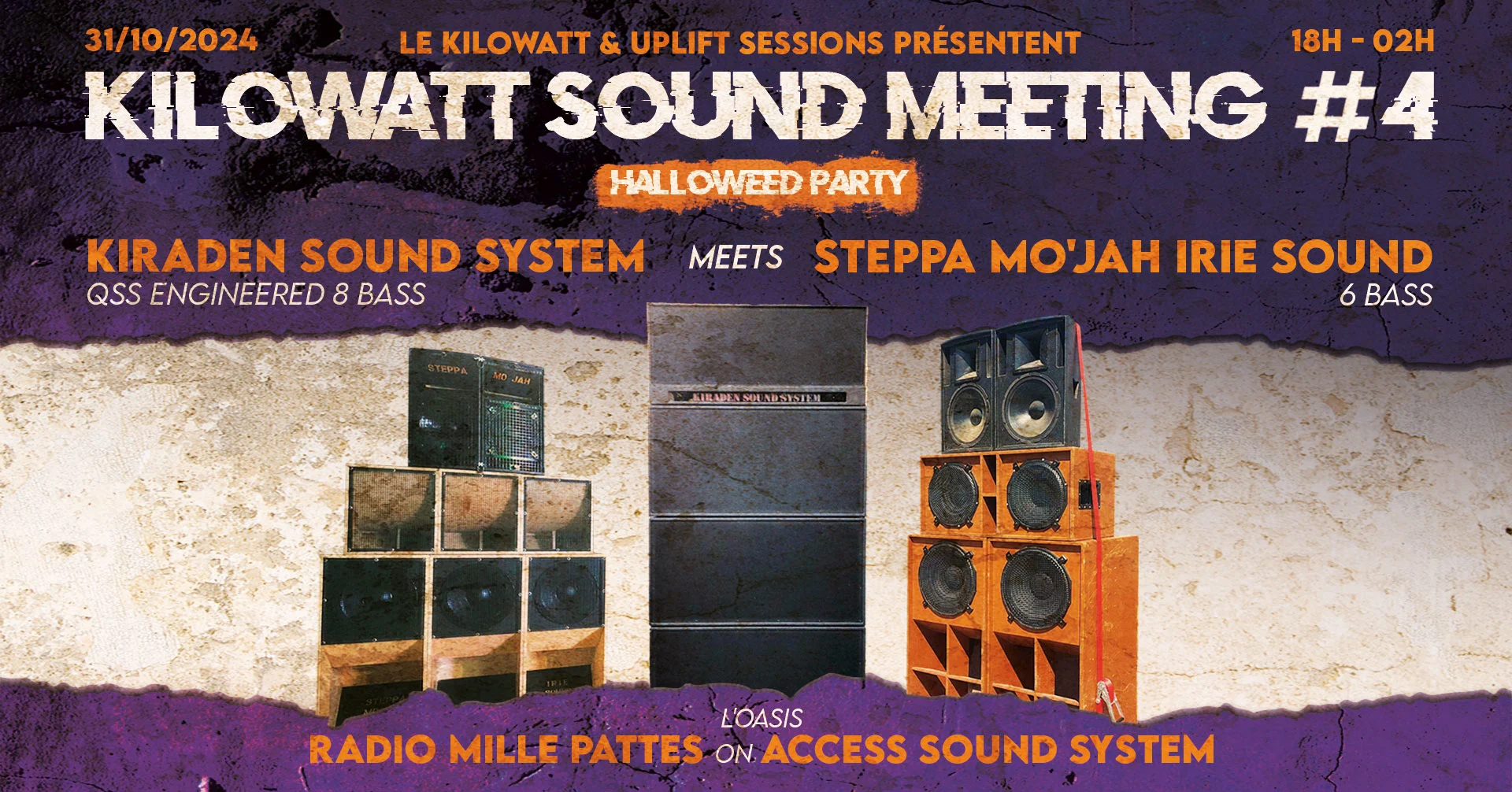 Kilowatt Sound Meeting #4: Kiraden, Steppa Mo'jah