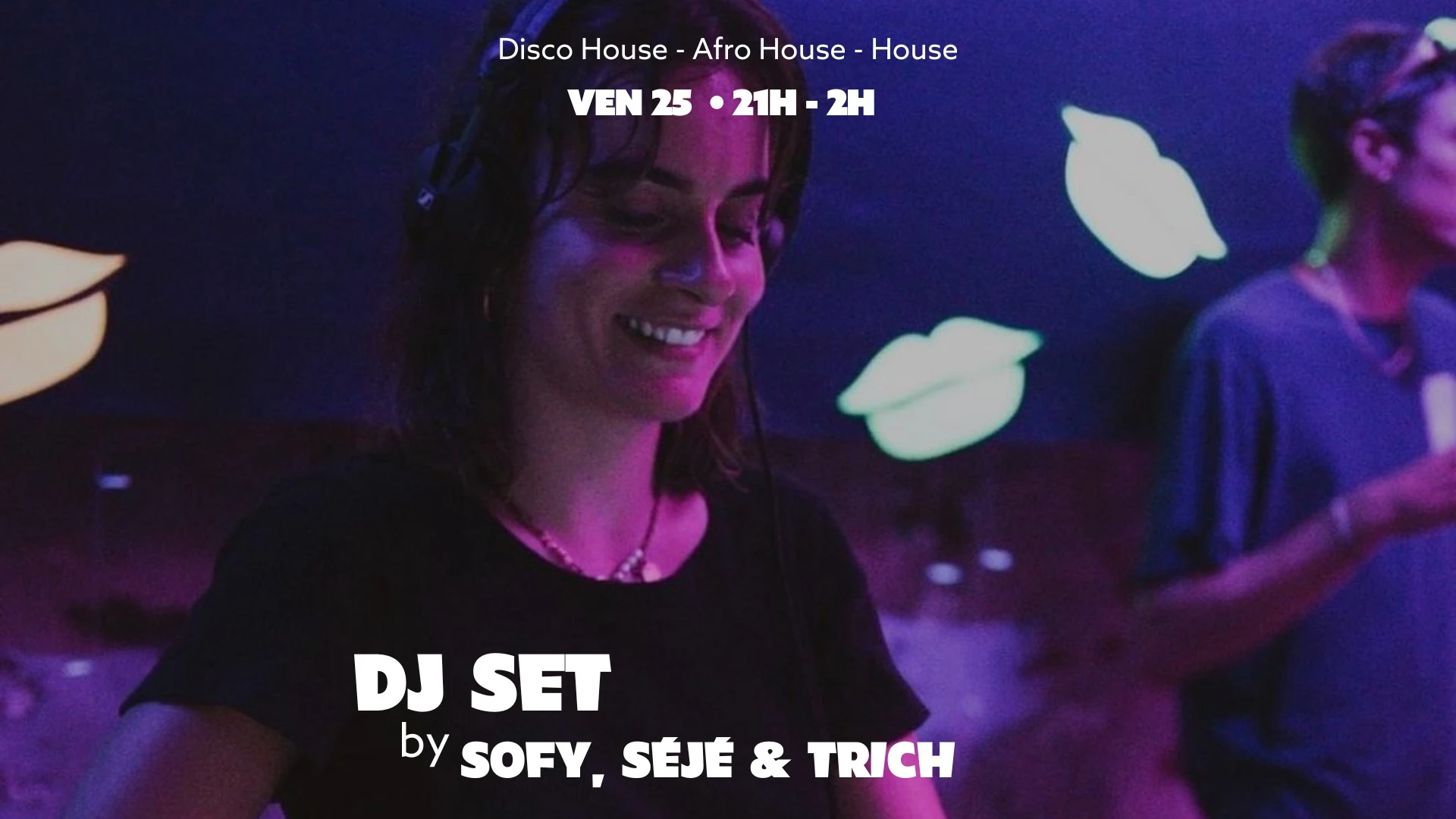Dj Set By Sofy, Séjé & Trich In Belleville