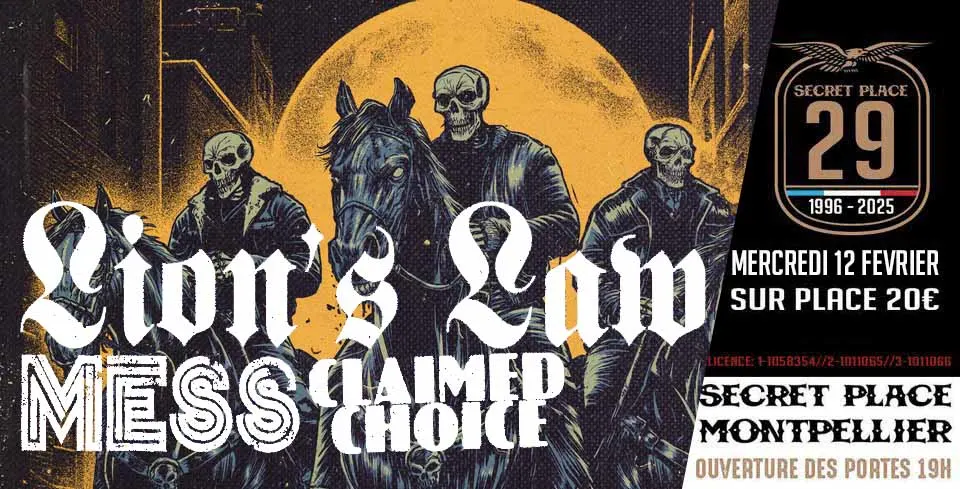 Lion's Law + Mess + Claimed Choice