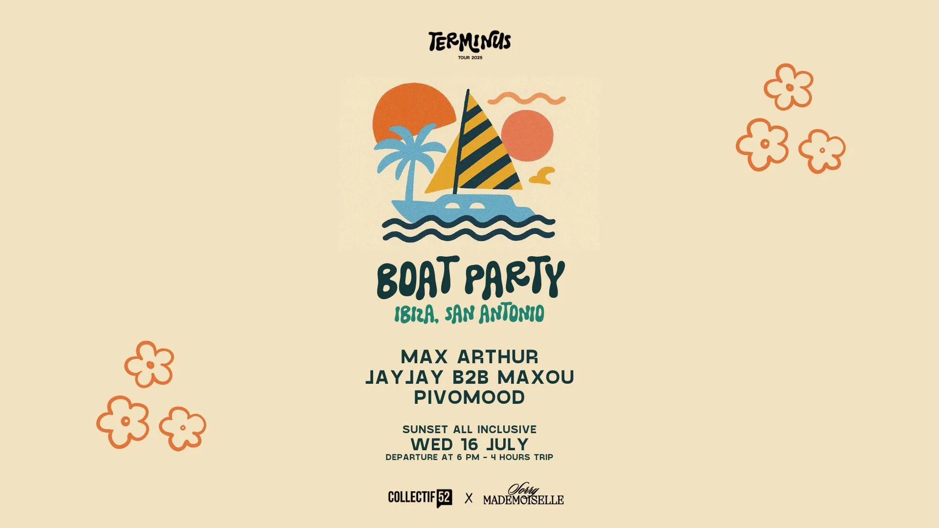 Boat Party - Collectif 52 X Sorry Mademoiselle