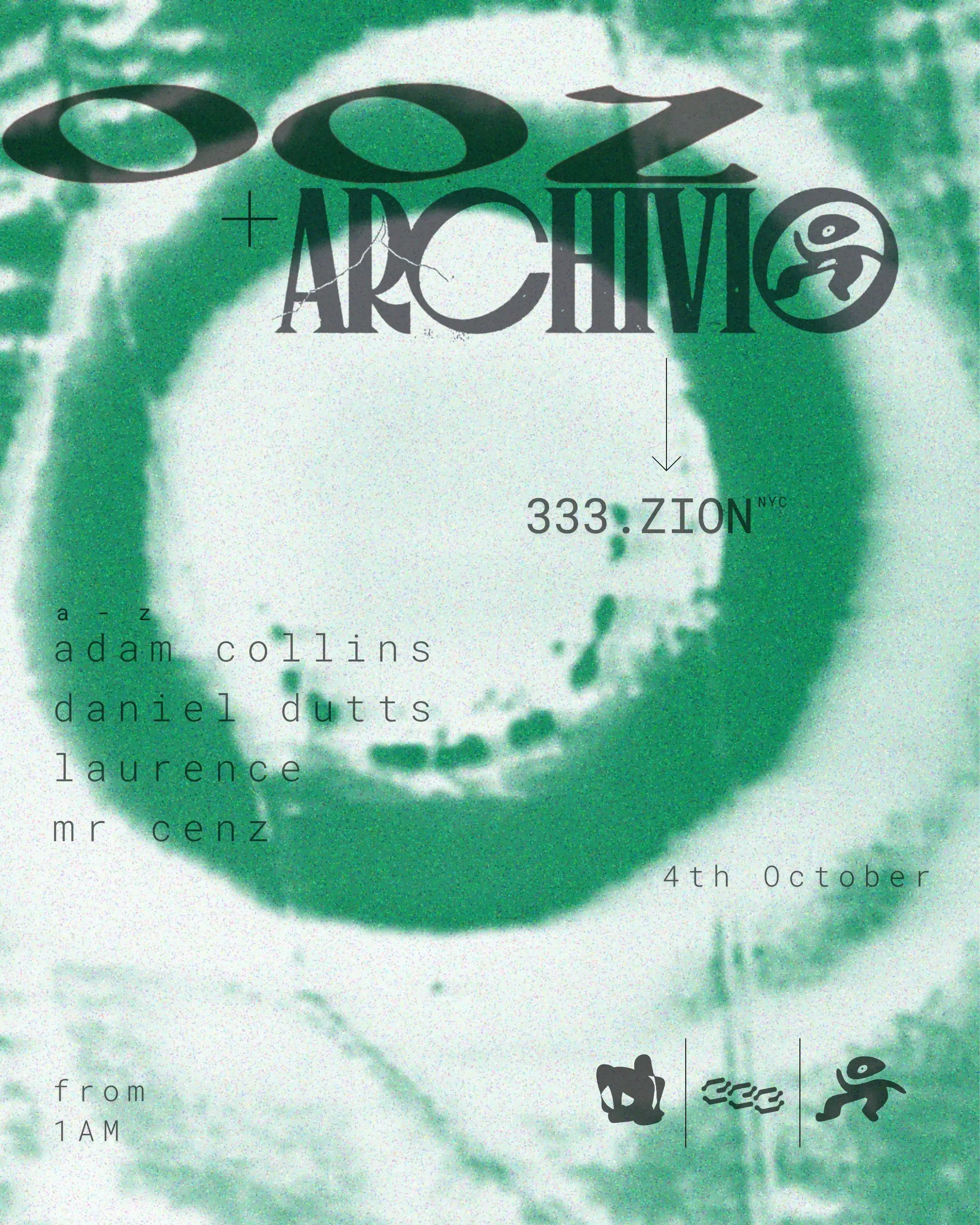 Archivio X The Ooz Collective At 333.Zion