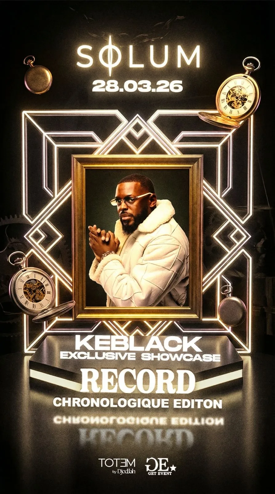 Record X Keblack - Chronologique Edition - Solum Club 28.03