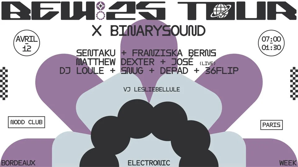 Bew X Binarysound W/ Franziska Berns, Matthew Dexter @Nodd