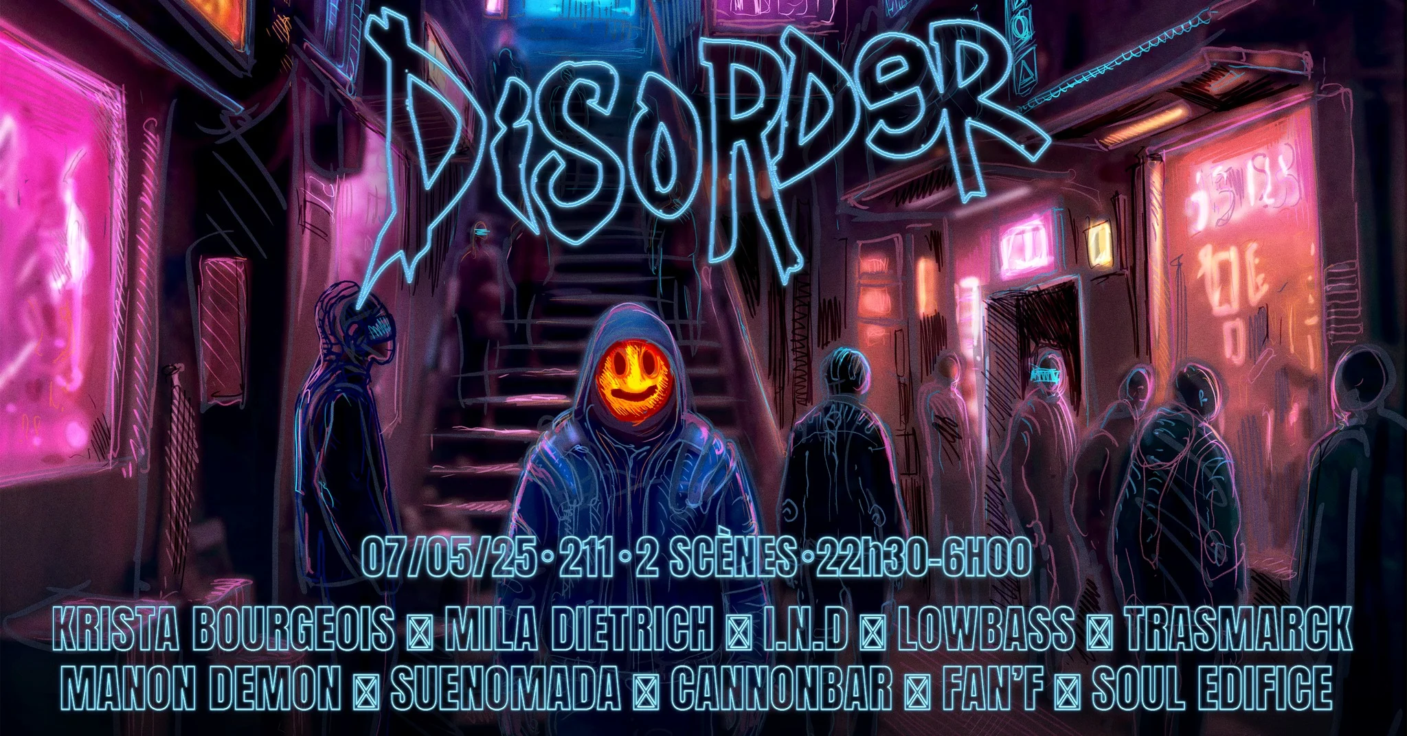 Disorder: Krista Bourgeois, Mila Dietrich, I.N.D &More