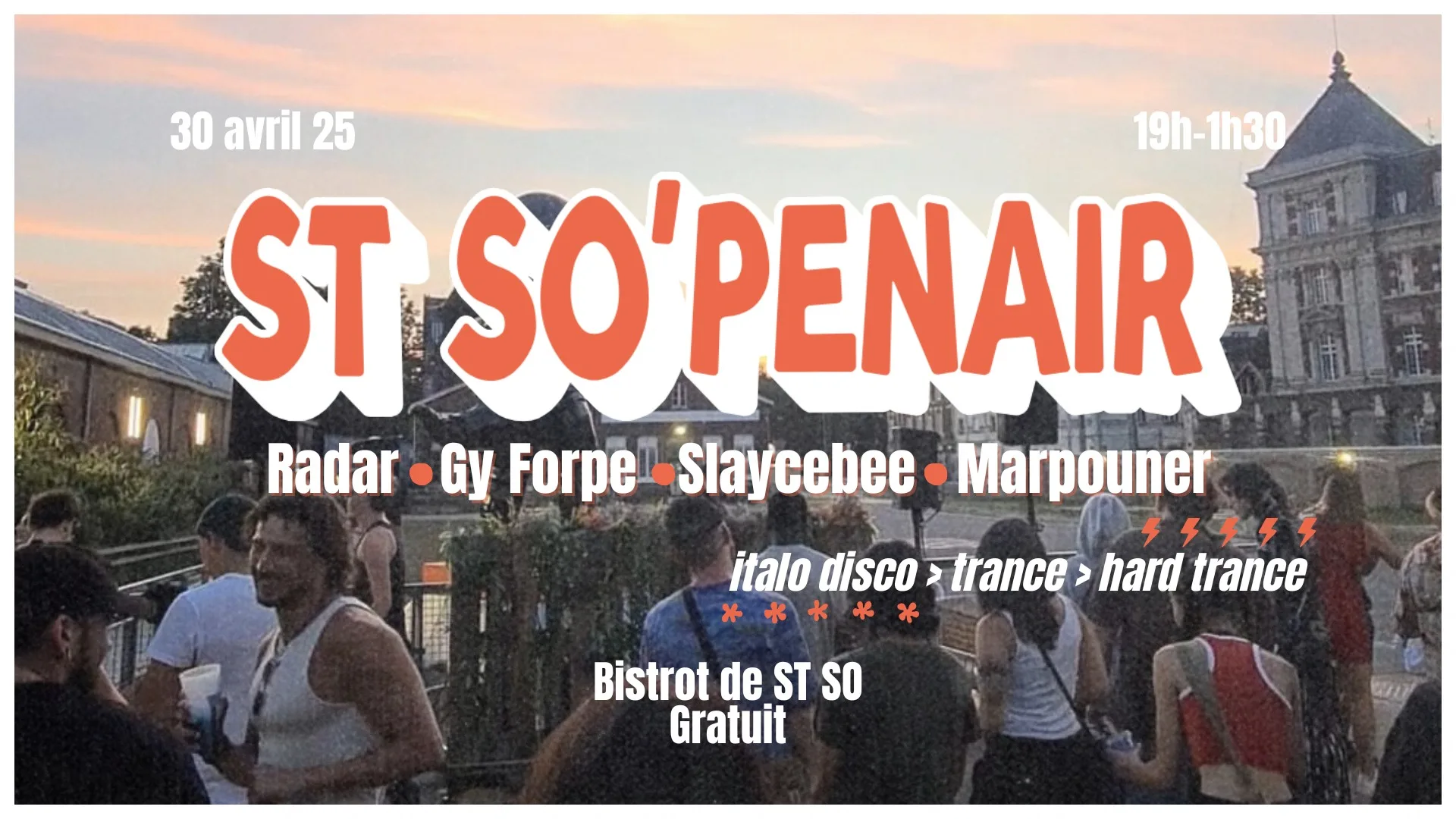 St So'penair - From Italo Disco Toi Hard Trance !