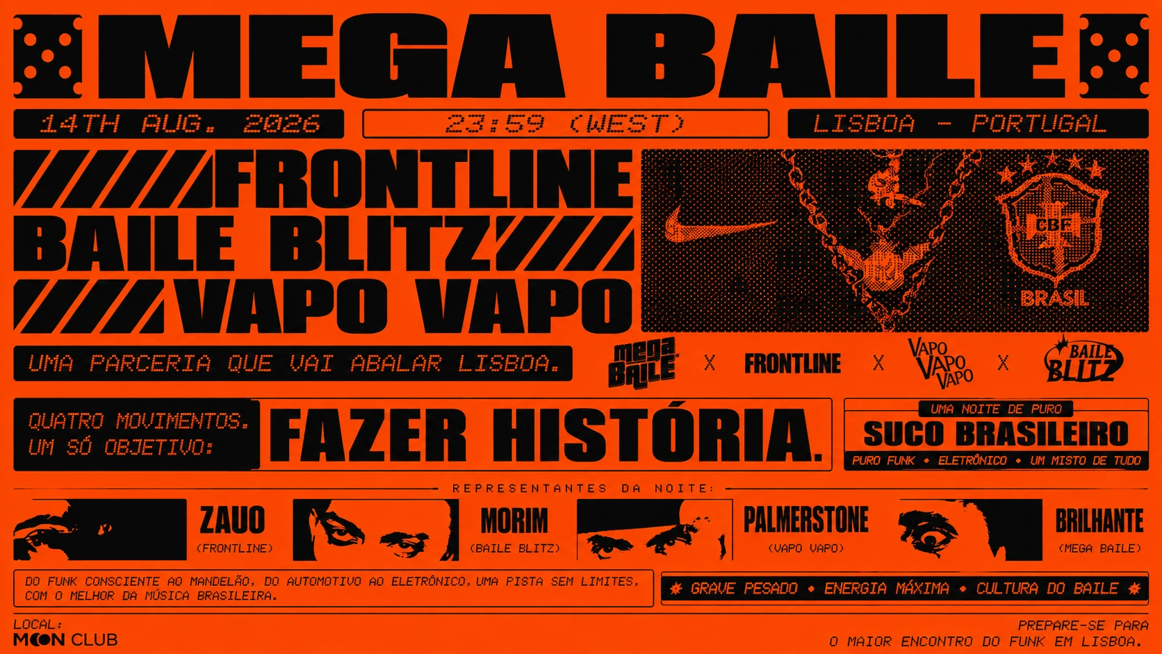 Mega Baile  Invites