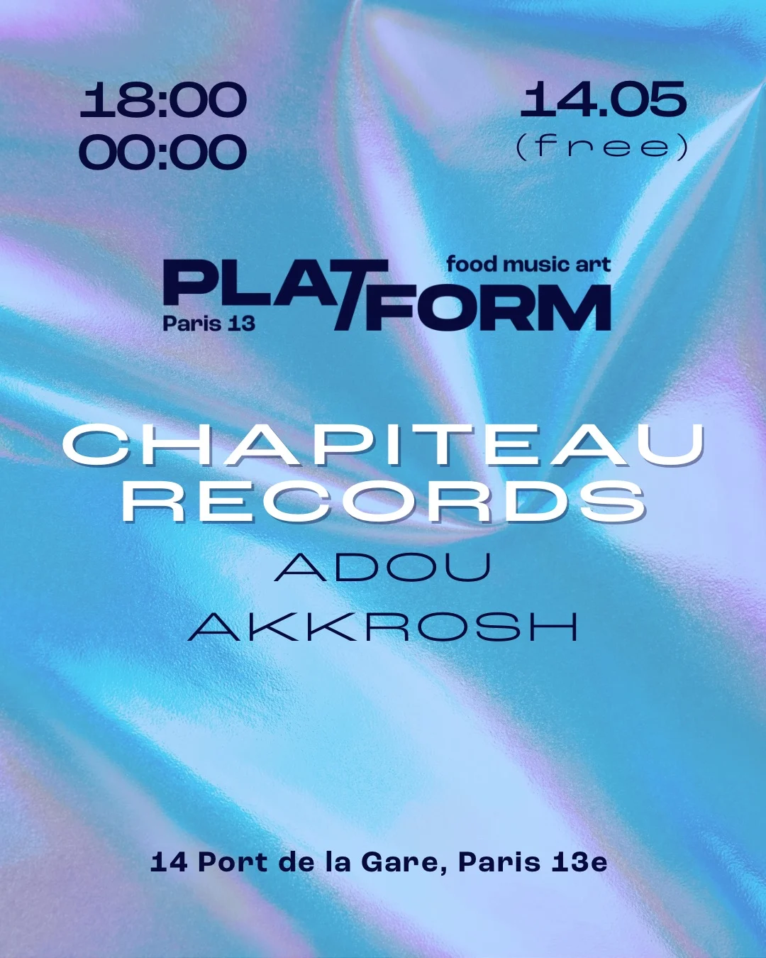 Open-Air Chapiteau Records • Adou X Akkrosh • Free