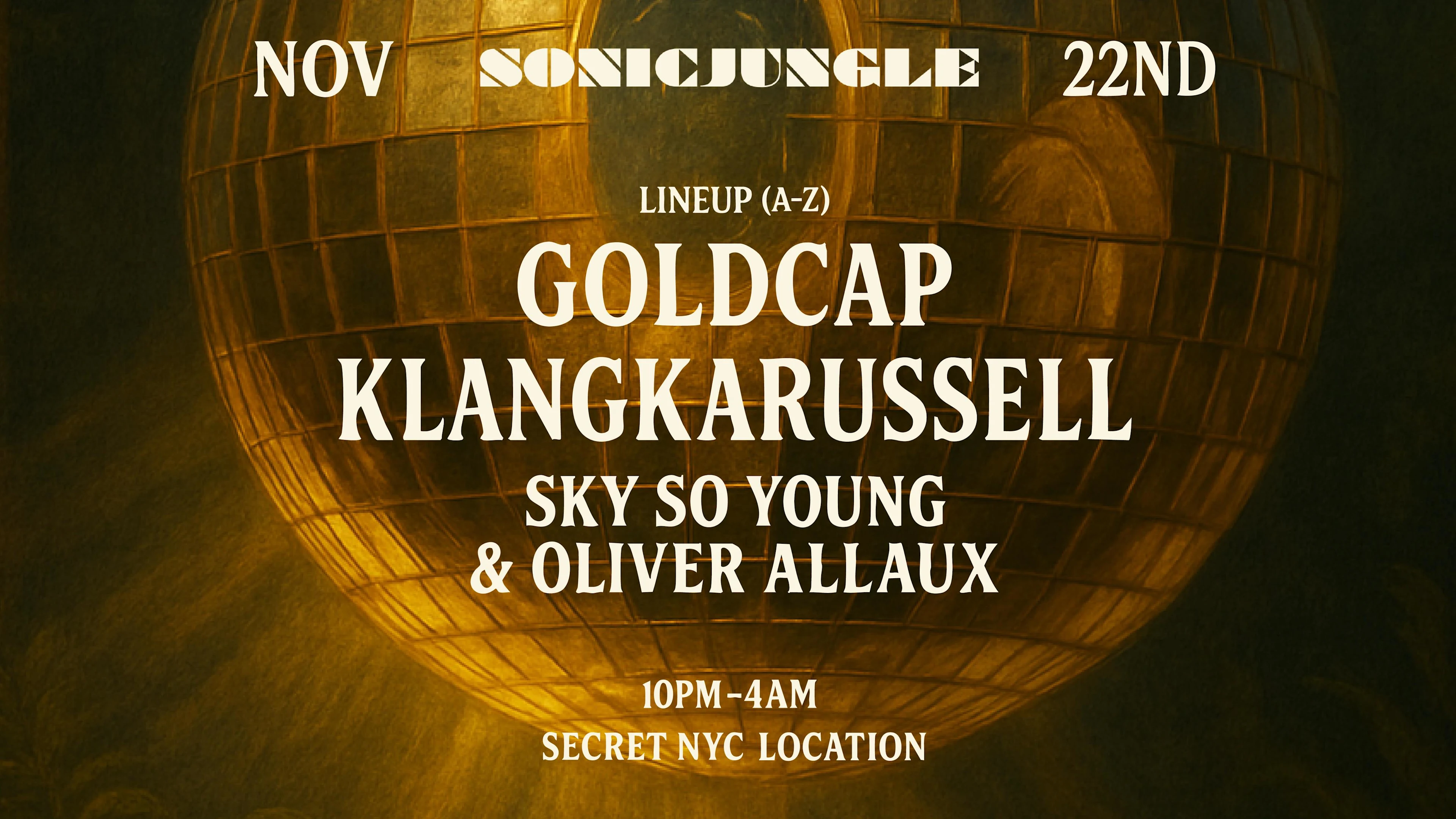 Sonic Jungle: Goldcap, Klangkarussell