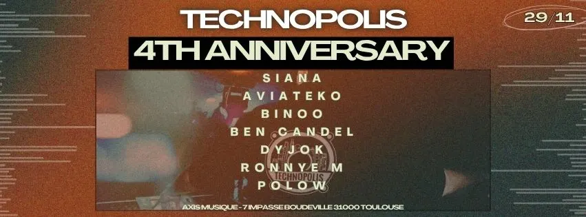 Technopolis 4th Anniversary