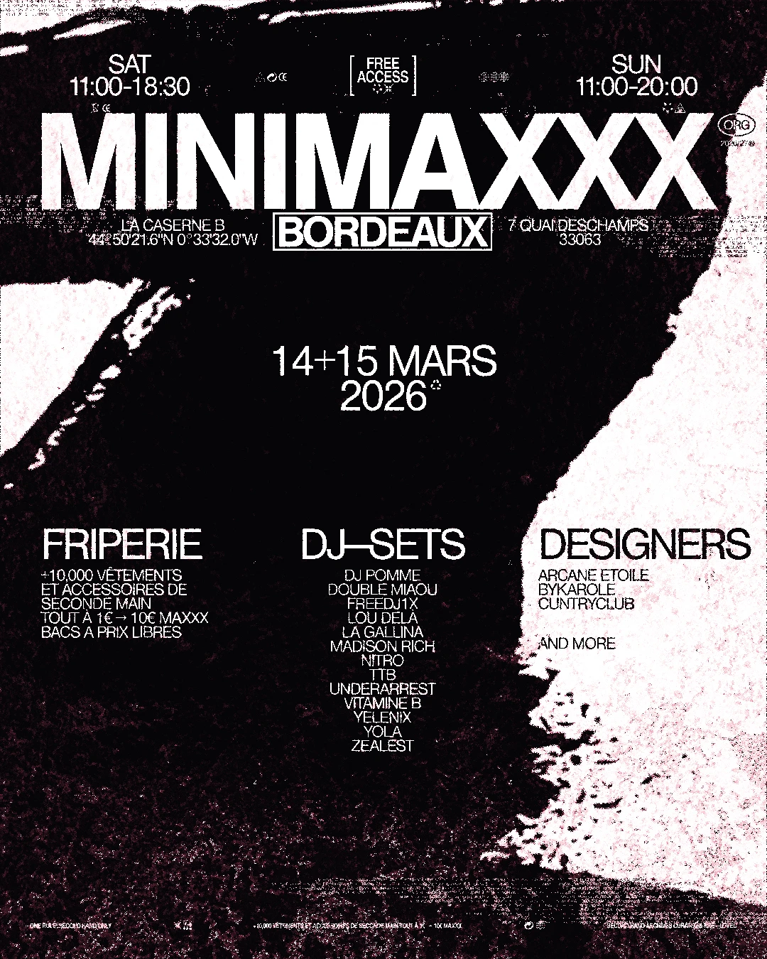 [Bordeaux] Friperie + Dj-Sets + Designers