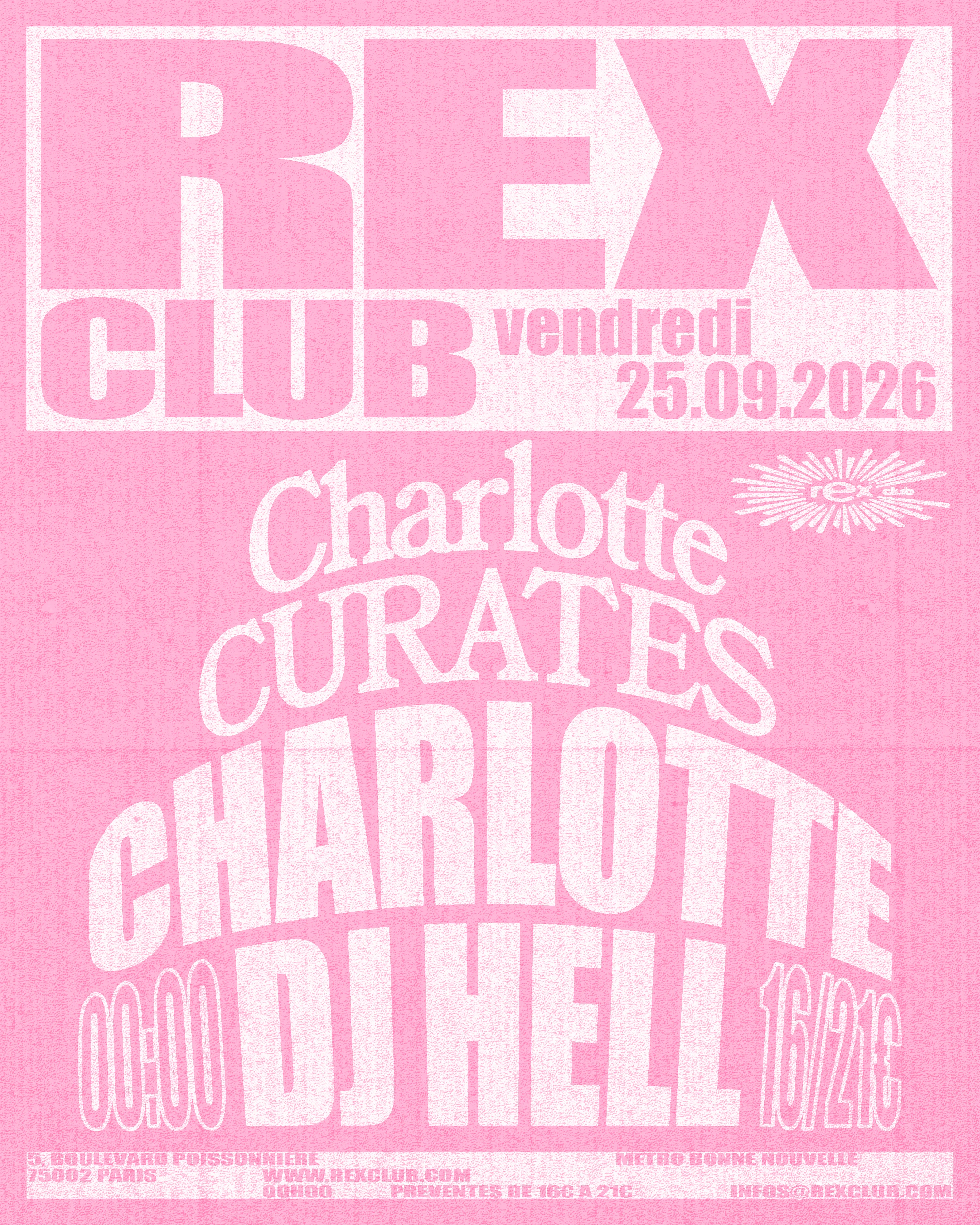 Charlotte Curates: Charlotte, Dj Hell