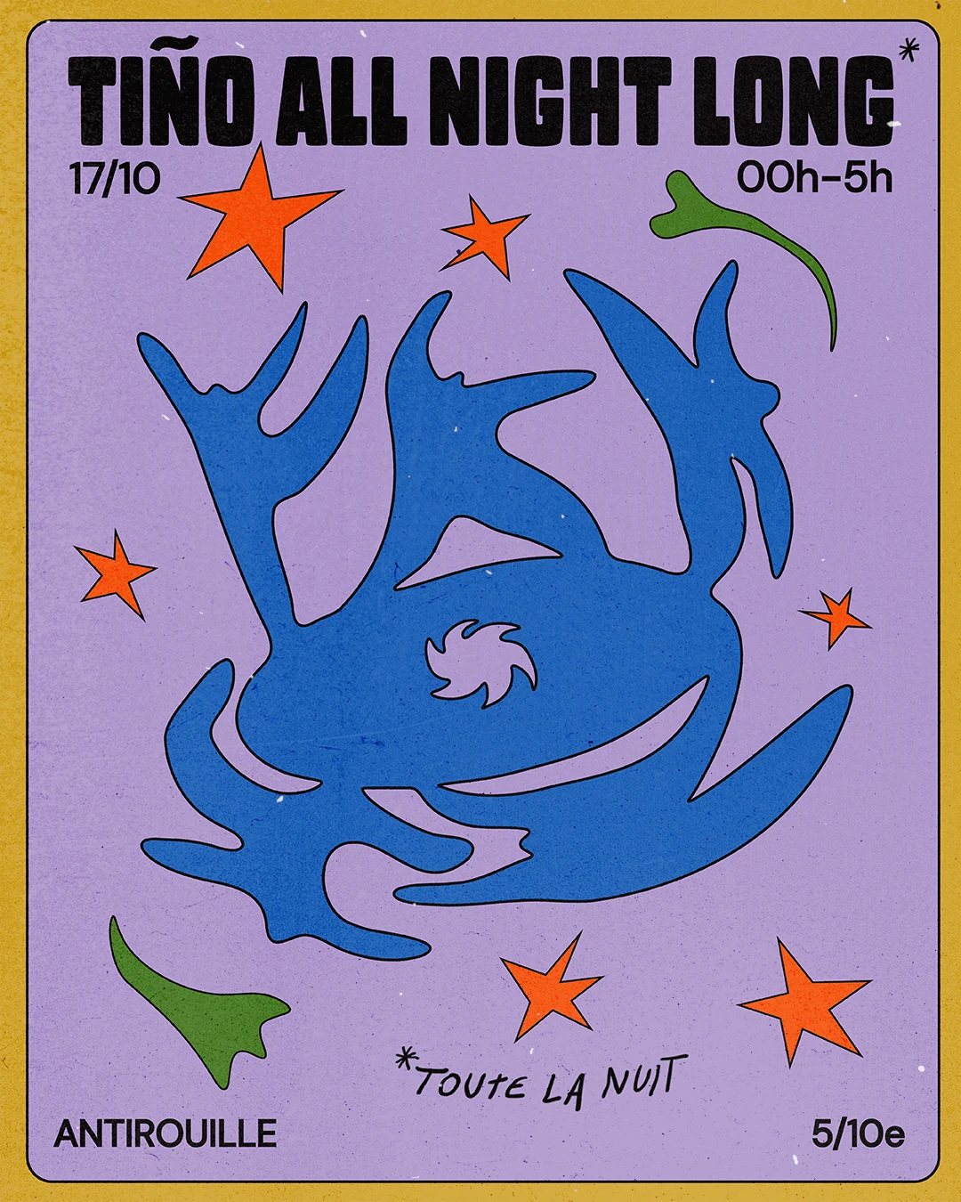 Tiño All Night Long @Antirouille 17.10.26