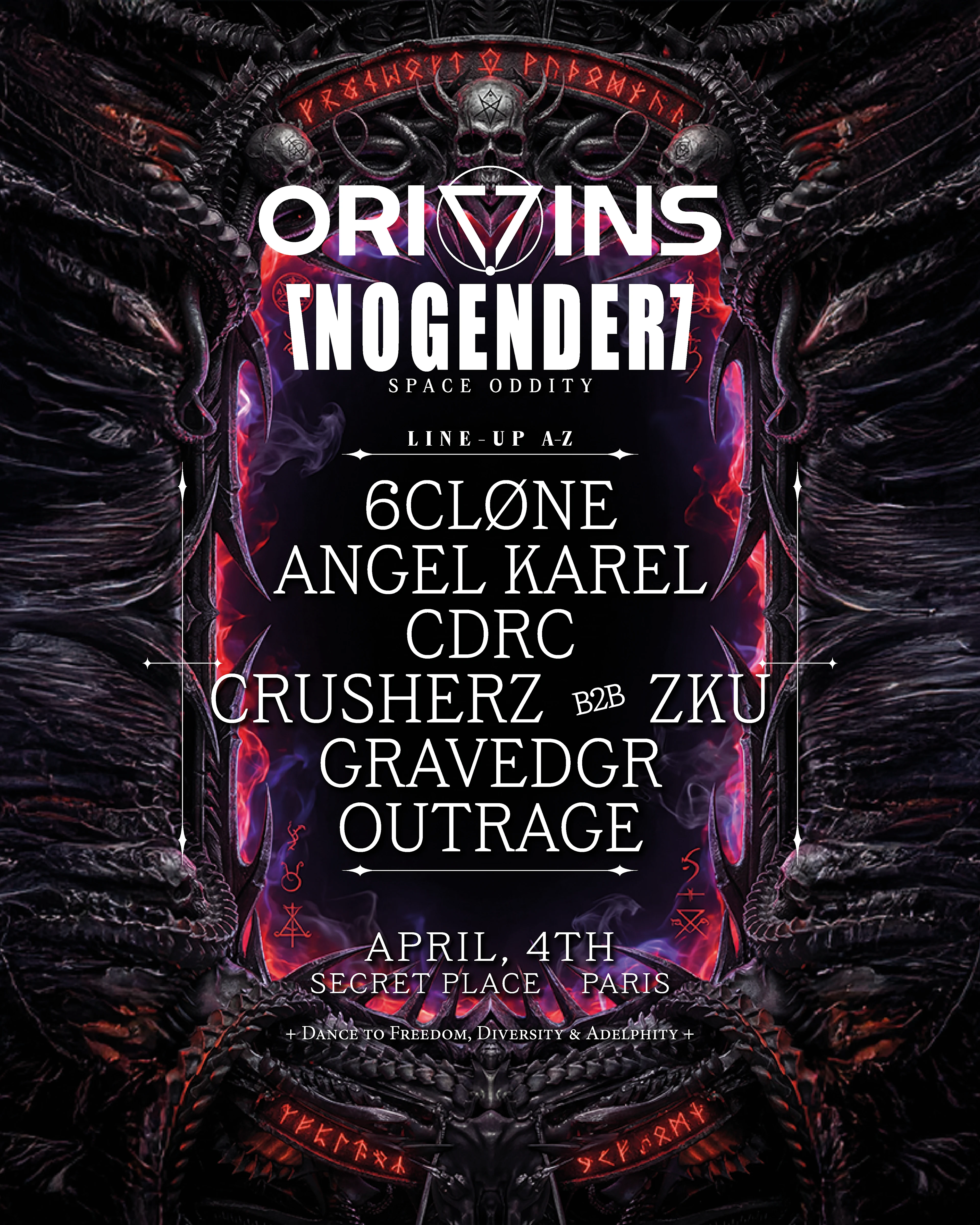 Origins X Nogender Invite Gravedgr
