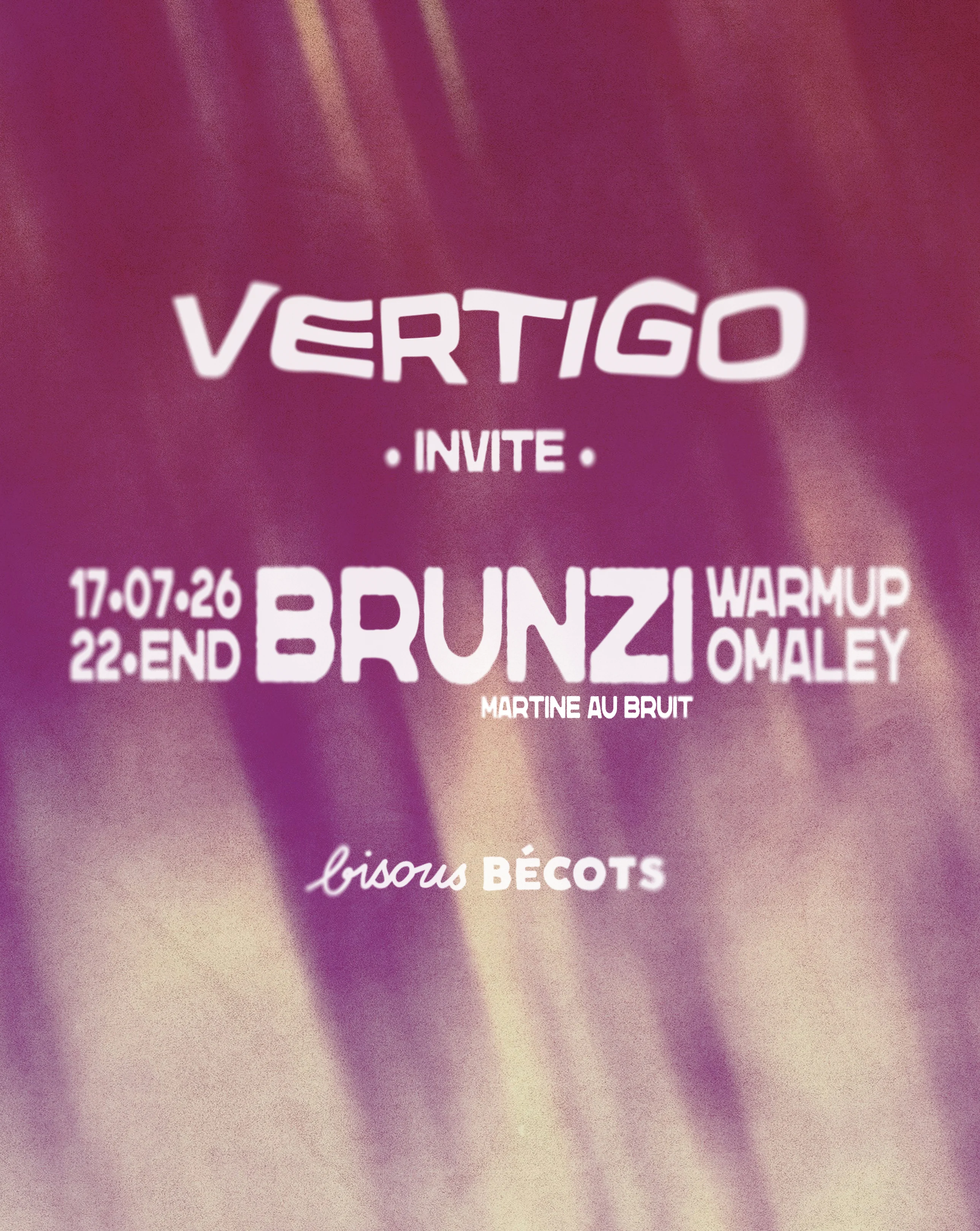 Vertigo Invite Brunzi