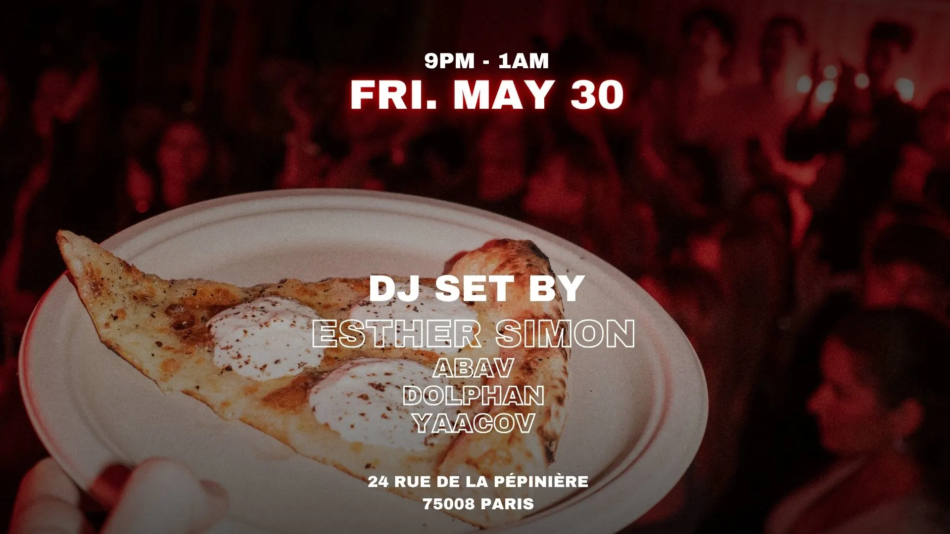 Esther Simon X Abav X Dolphan X Yaacov @ Slice Pizza Club