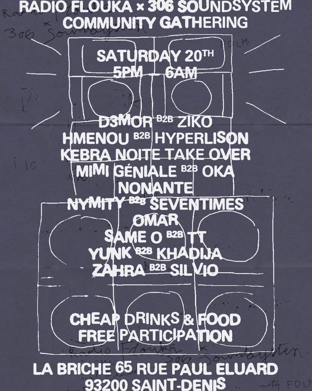 Radio Flouka X 306 Sound System: Community Gathering