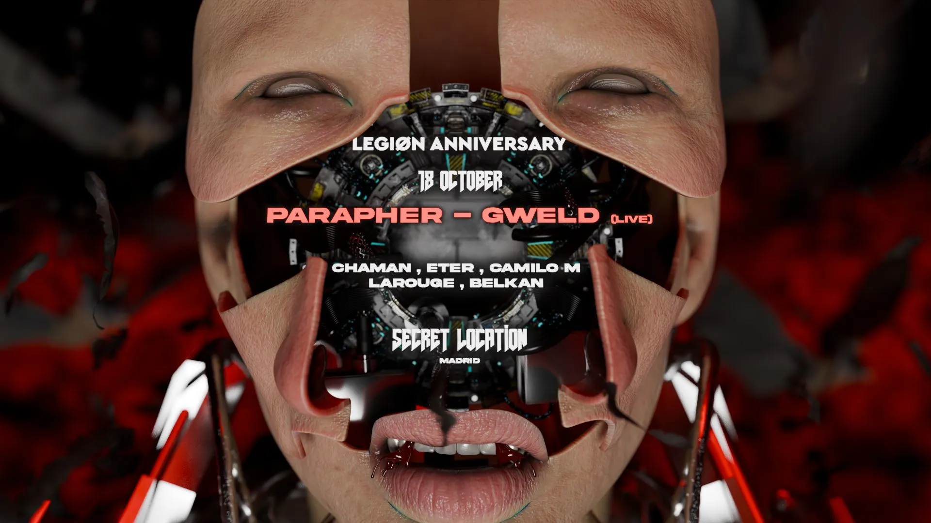 Parapher/Gweld/Legiøn 5 Aniversario