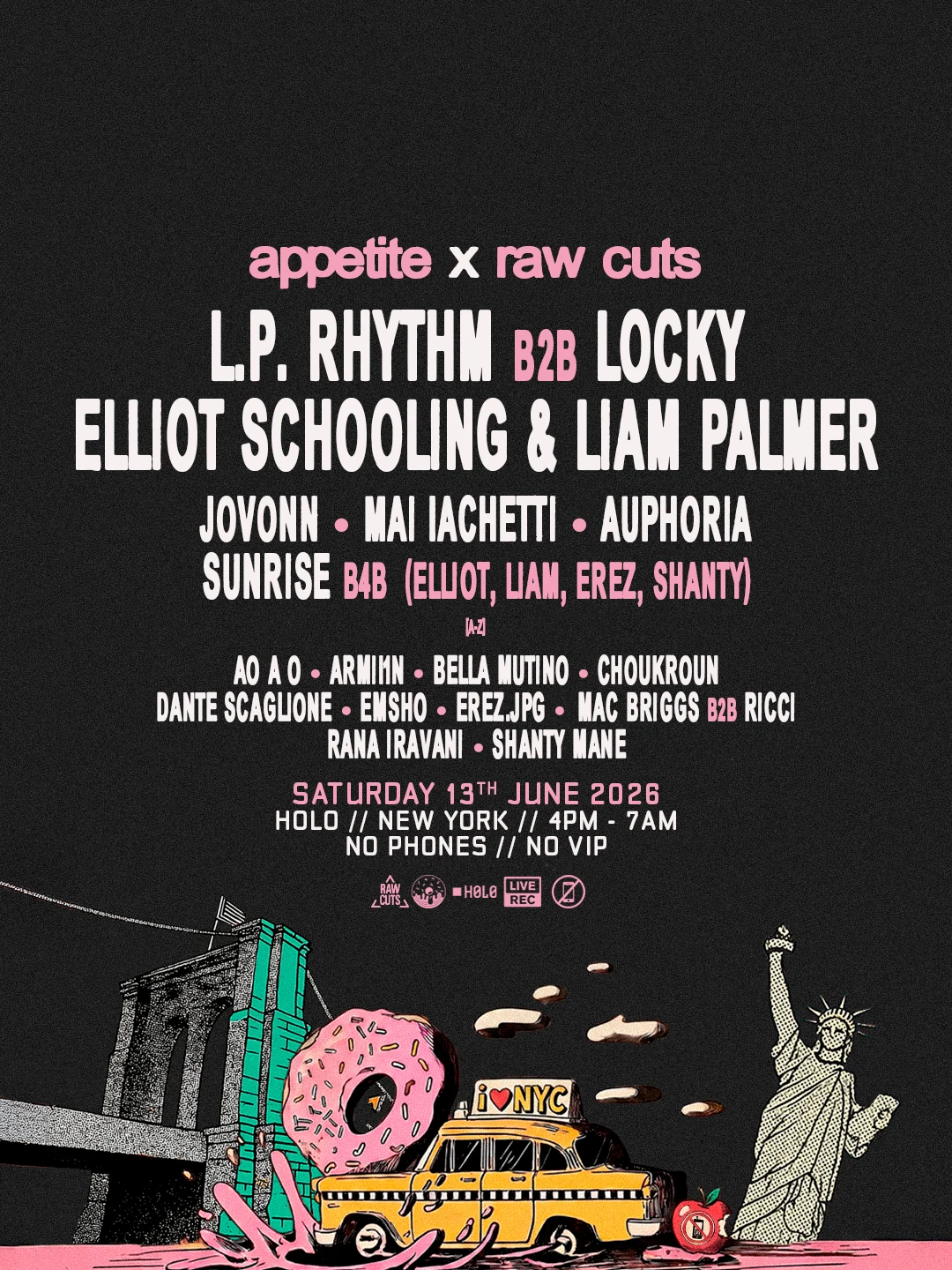 Raw Cuts X Appetite London