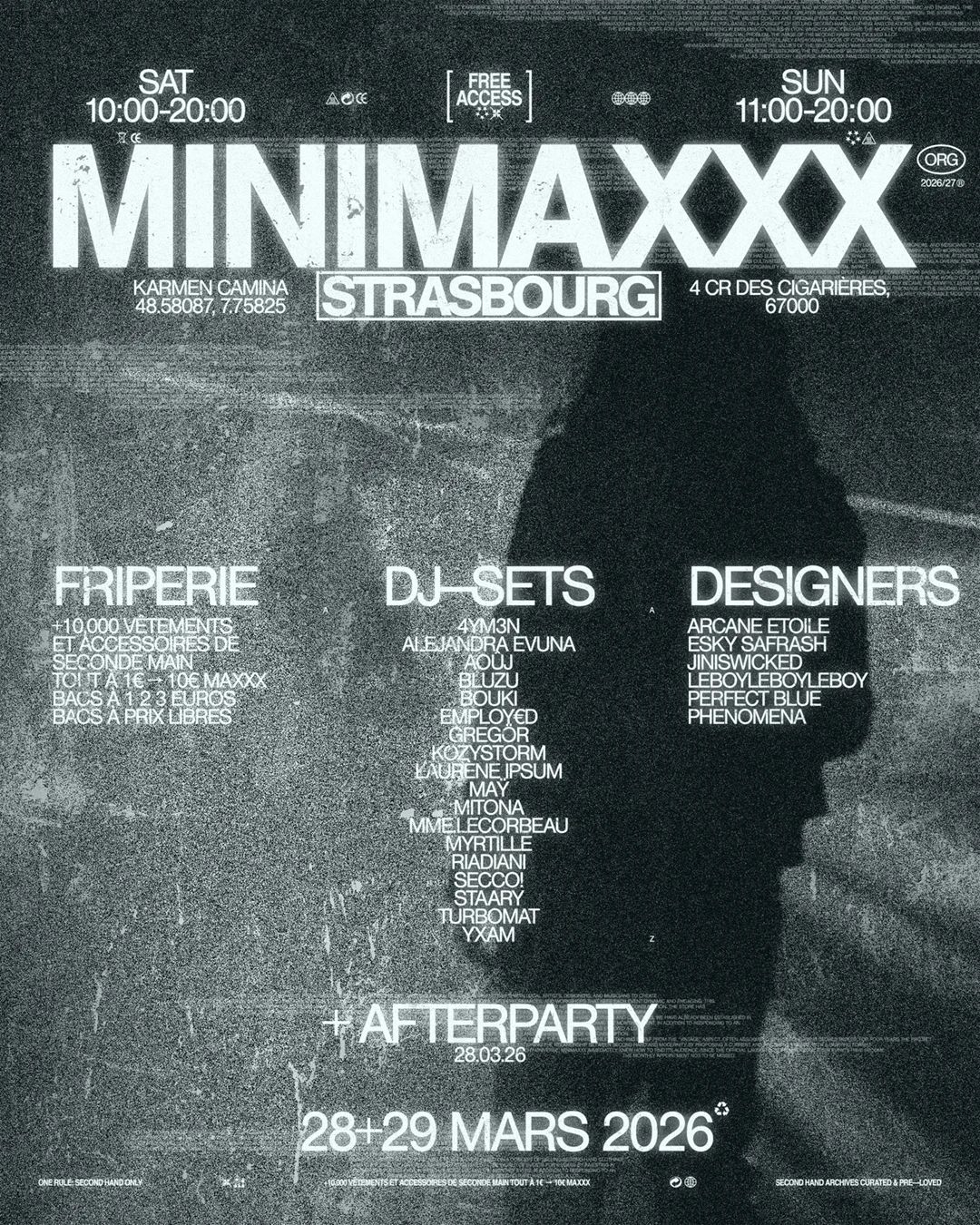 [Strasbourg] Friperie + Dj-Sets + Designers