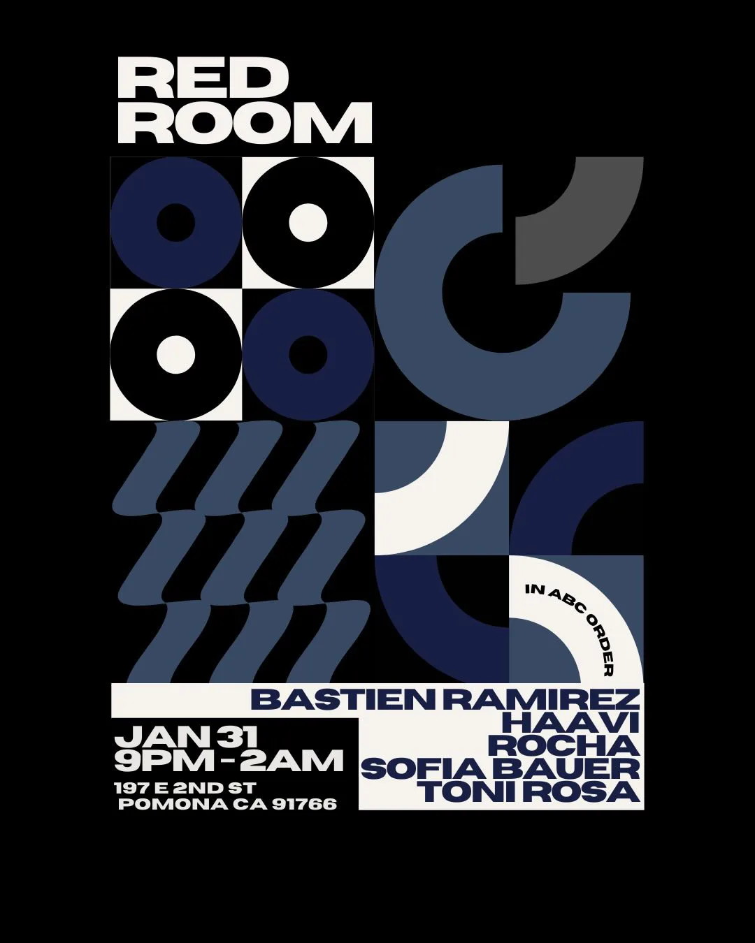 Red Room Fridays 1/31