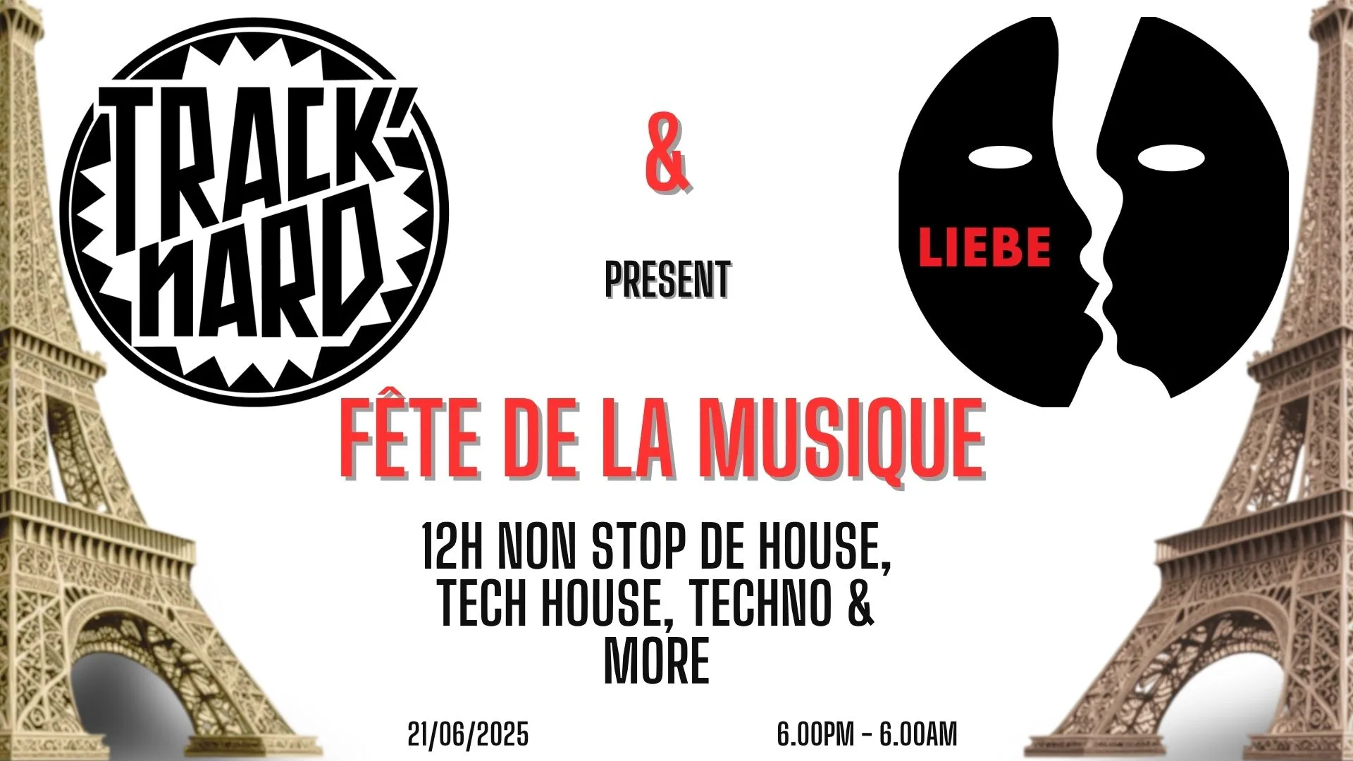 Le Liebe Fête La Musique By Track'nard