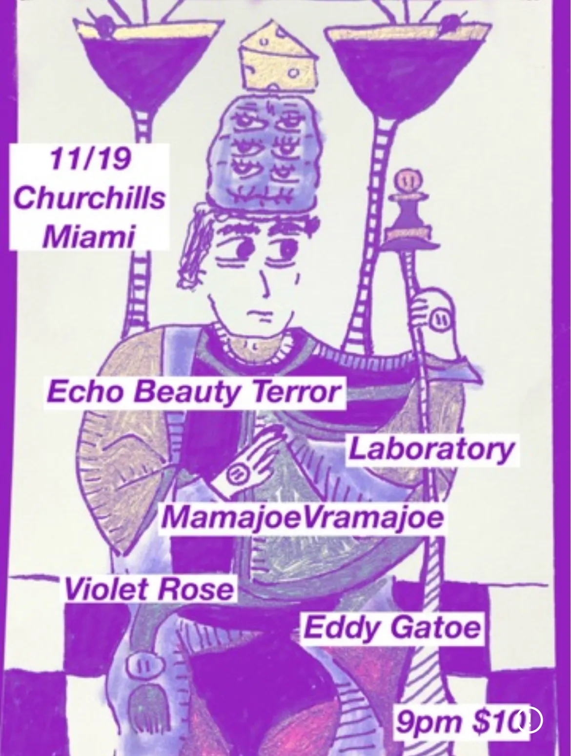 Mamajoevramajoe(Ny) + Ebt, Laboratory, E. Gatoe, Violet Rose