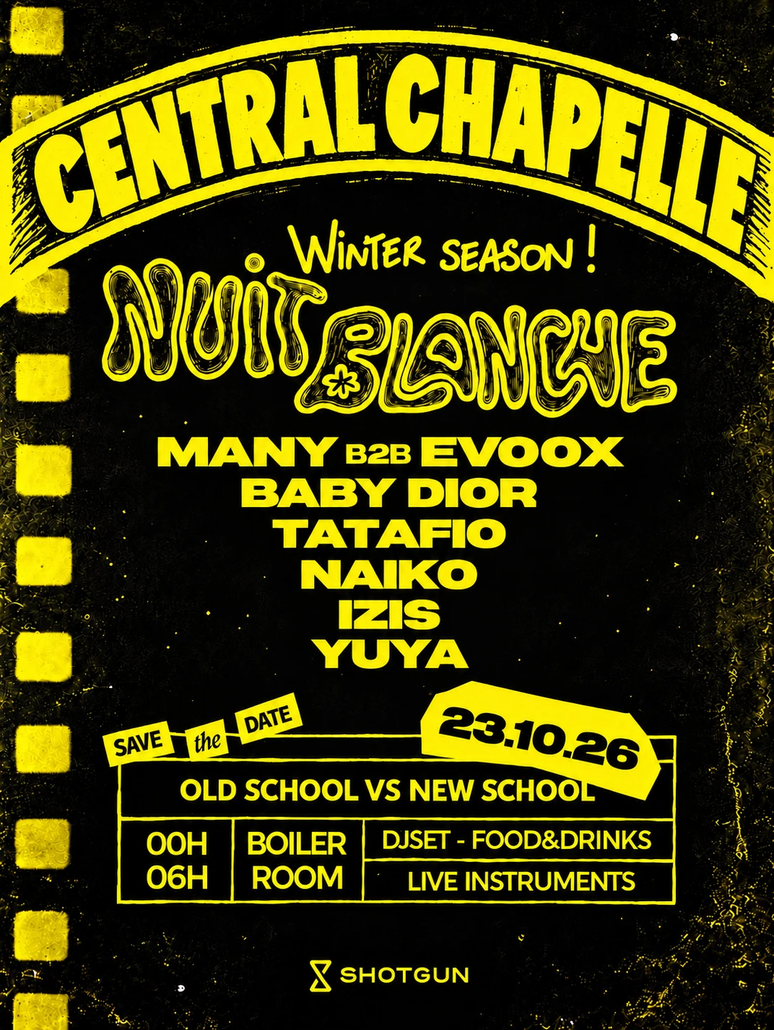 Nuit Blanche : Old School Vs New School — Central Chapelle
