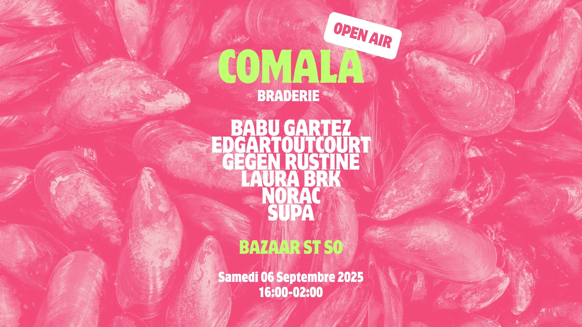 Comala Braderie : Open Air Au Bazaar St So