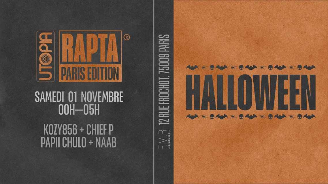 Rapta X Utopia Halloween Edition