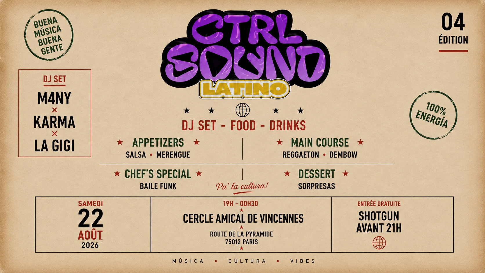 Ctrl Sound Latino 🌞