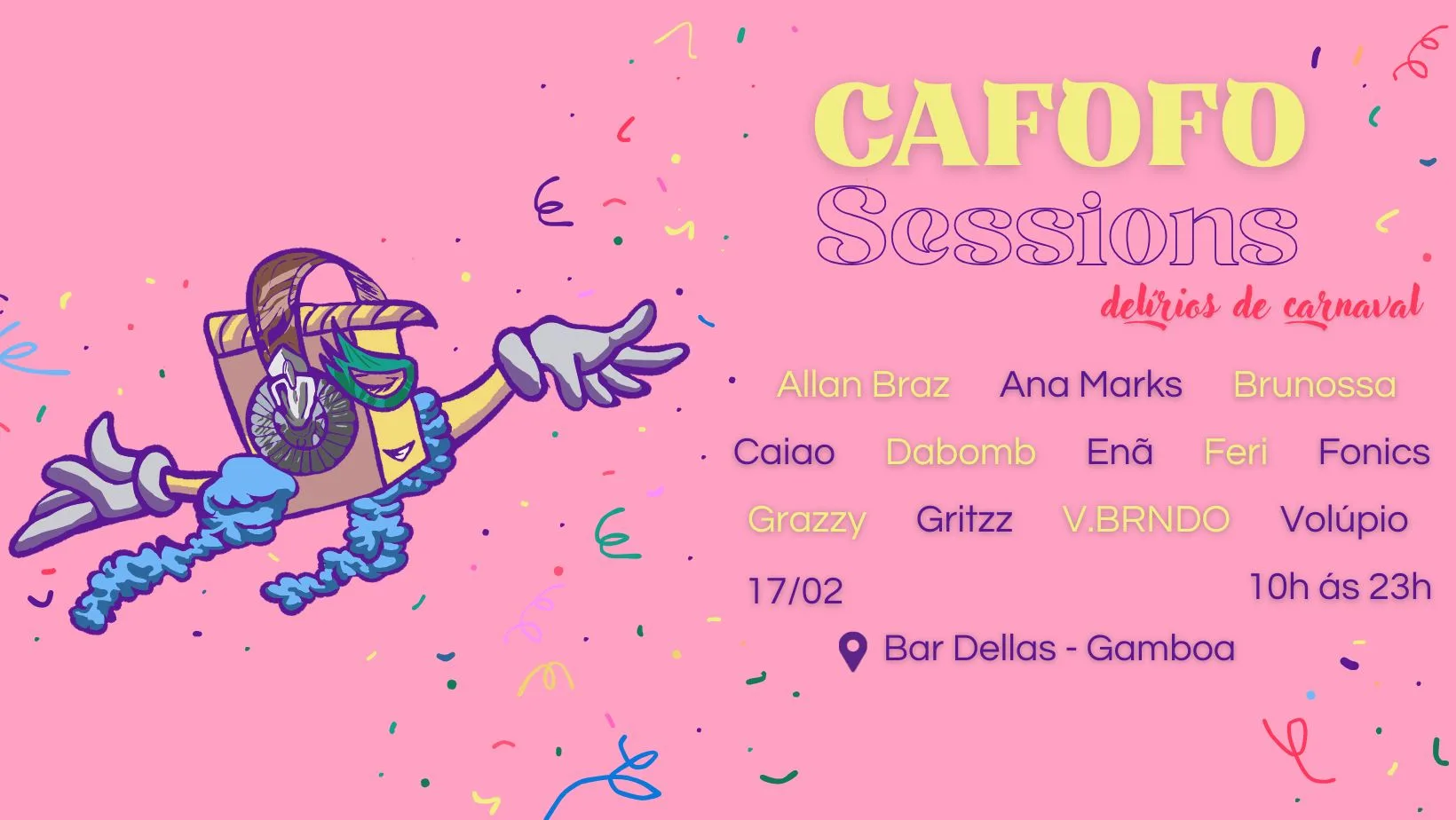 Cafofo Sessions Delírios De Carnaval
