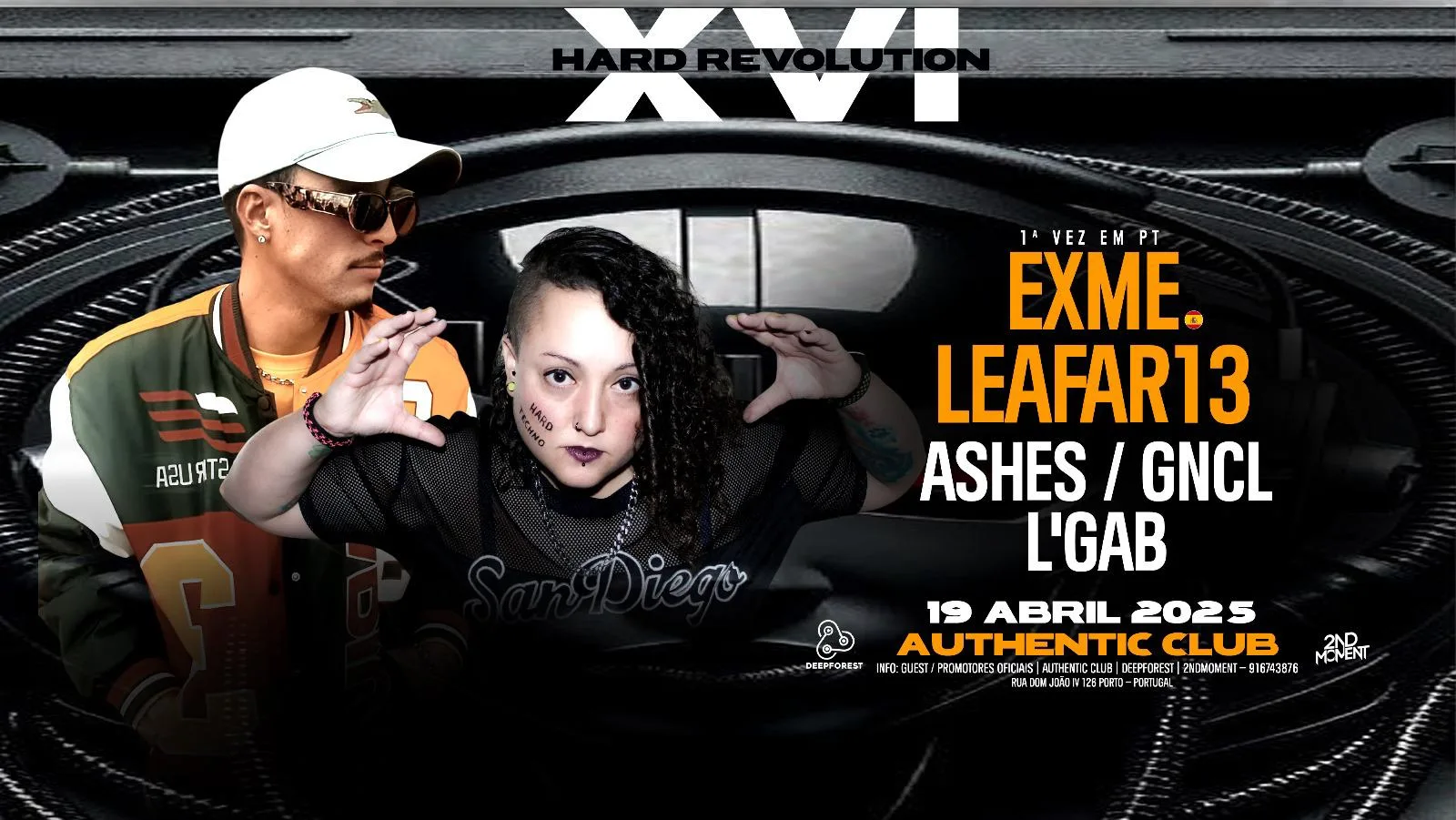 Exme & Leafar13 & Ashes & L'gab & Gncl At Authentic - Porto