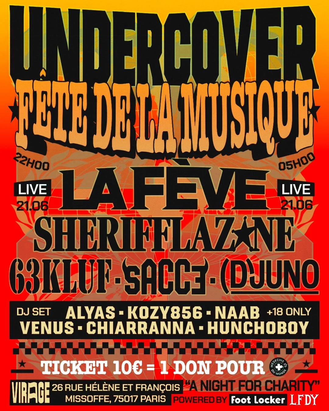 Undercover - Fête De La Musique - A Night For Charity