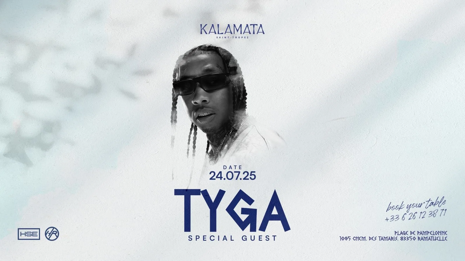 Tyga @Kalamatabeach 24/07