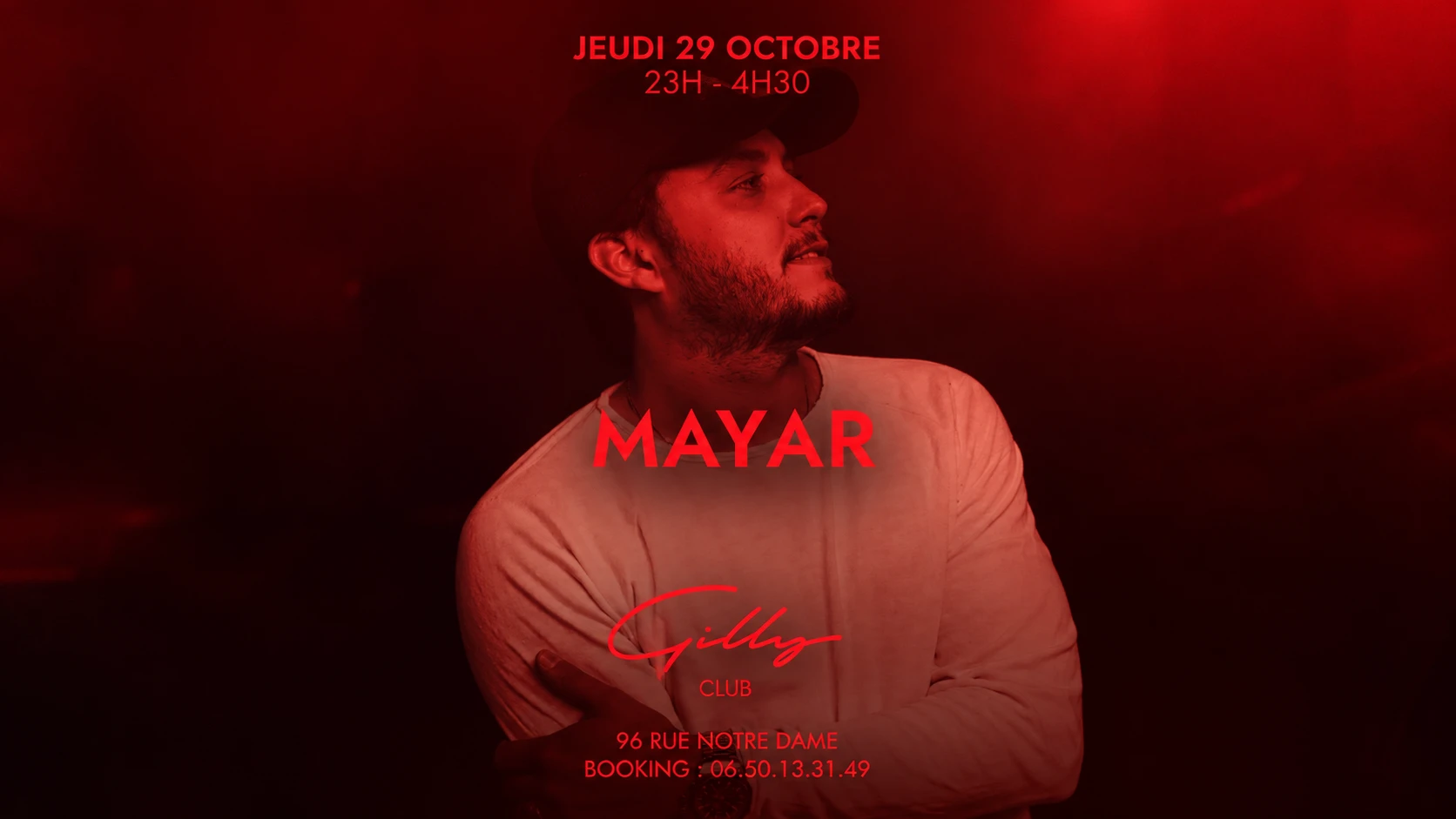 Gilly Club - Mayar Ce Jeudi 29 Octobre