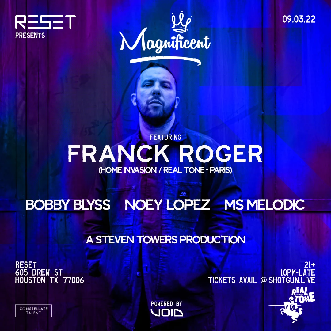 Franck Roger At Reset 