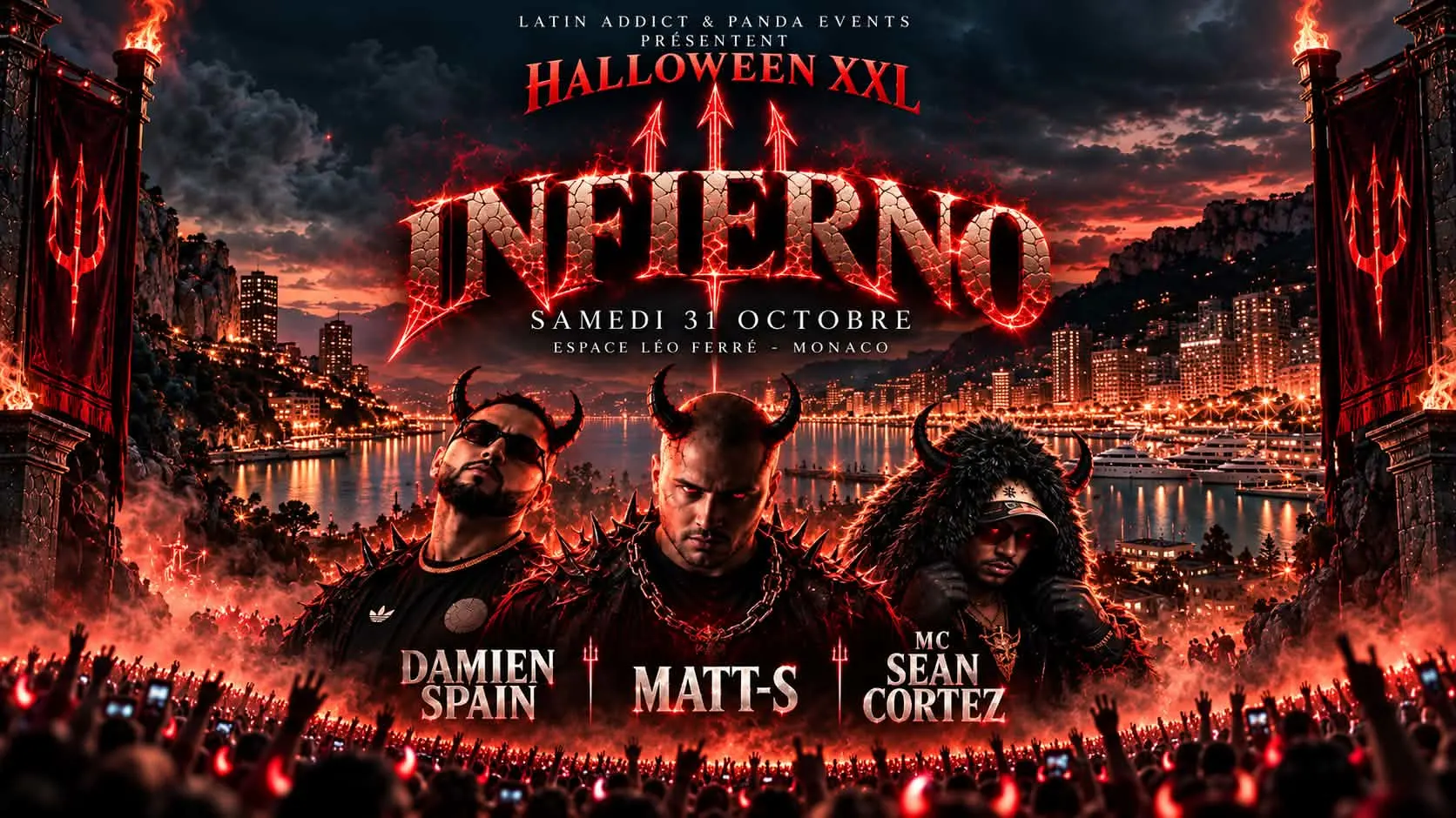 Halloween Xxl By Latin Addict • Espace Léo Ferré Monaco