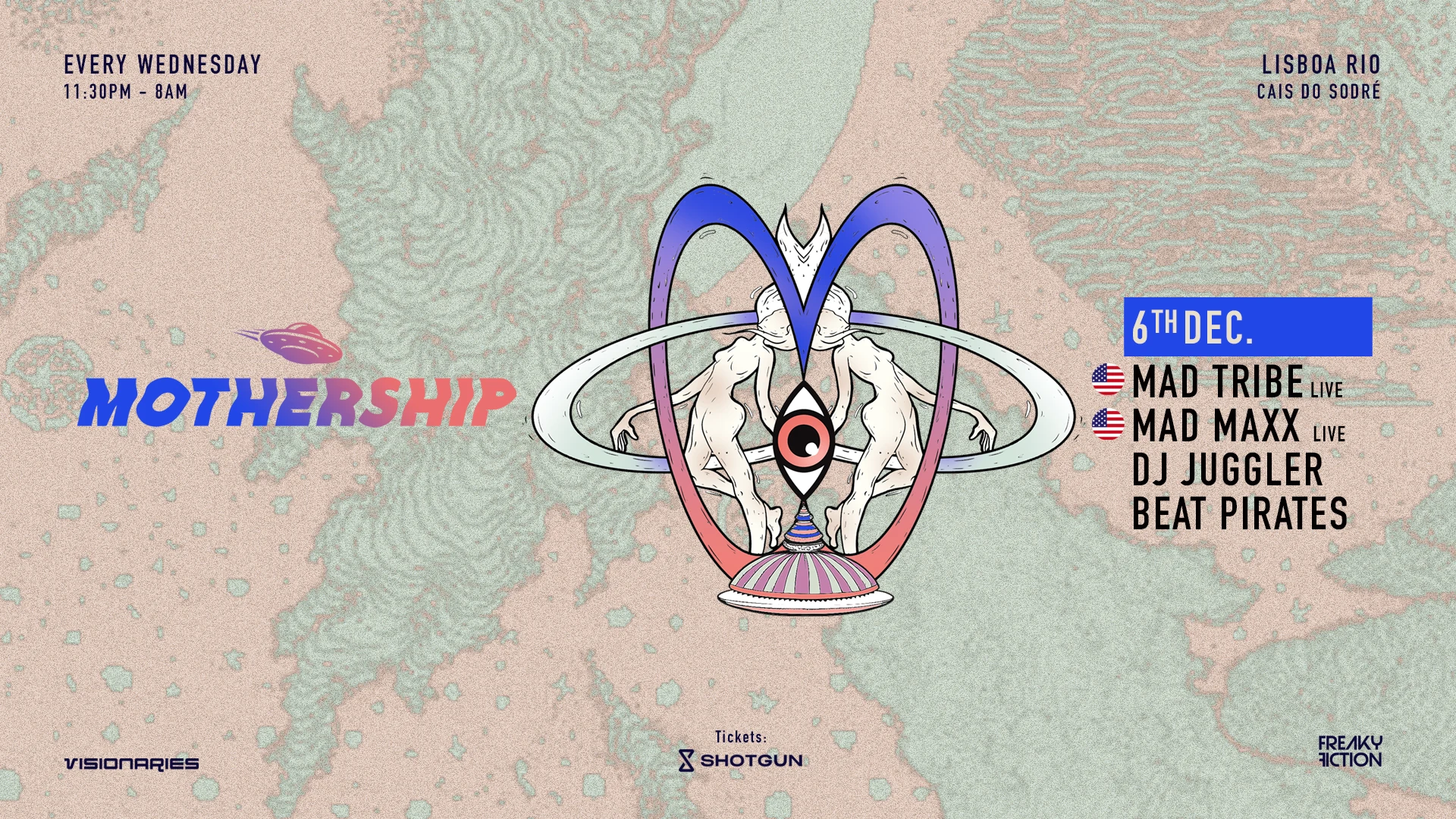 Mothership Prs. Mad Tribe / Mad Maxx (Usa)