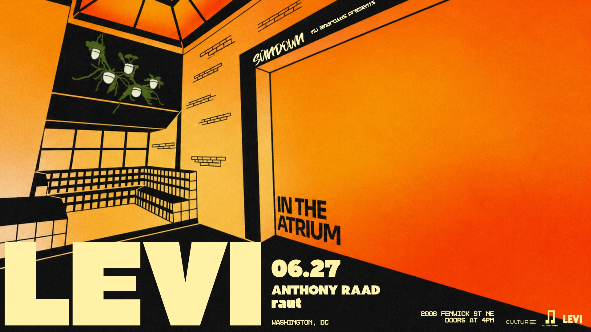 Nü Androids Presents Sündown: Levi
