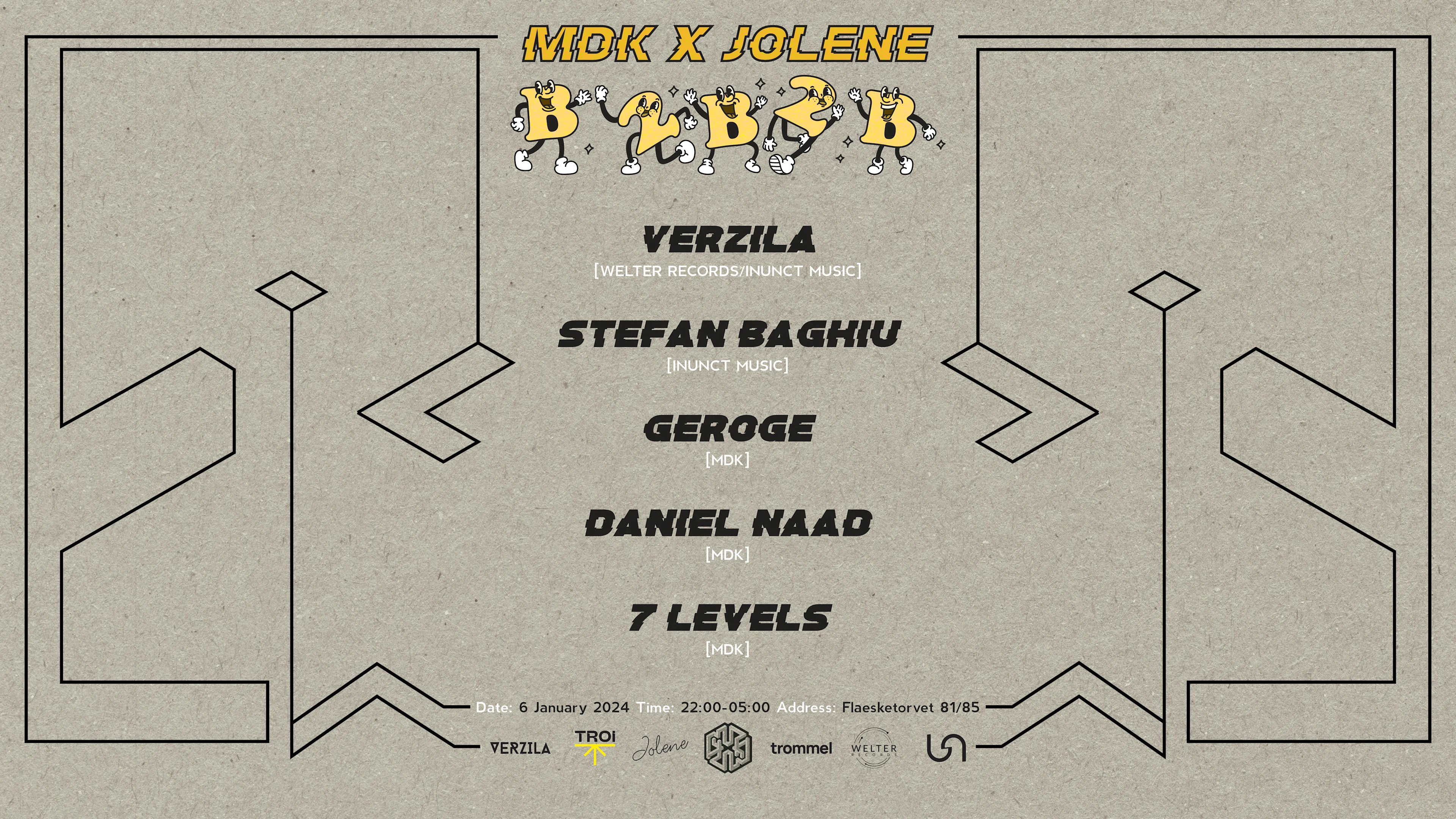 Mdk X Jolene: B2b2b W/ Verzila & Stefan Baghiu
