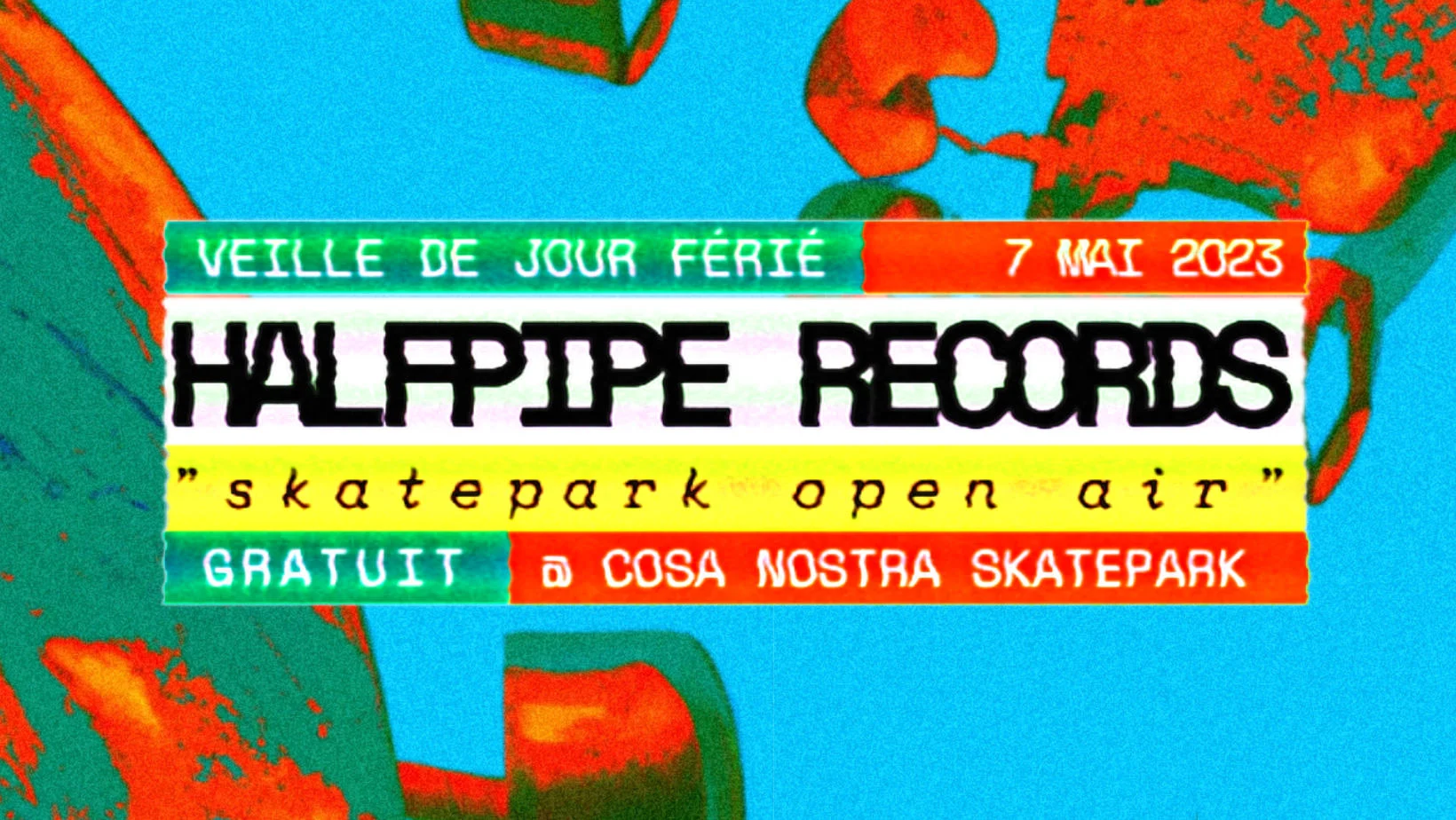 Skatepark Open Air — Halfpipe 1 Year (Veille De Jour Férié)