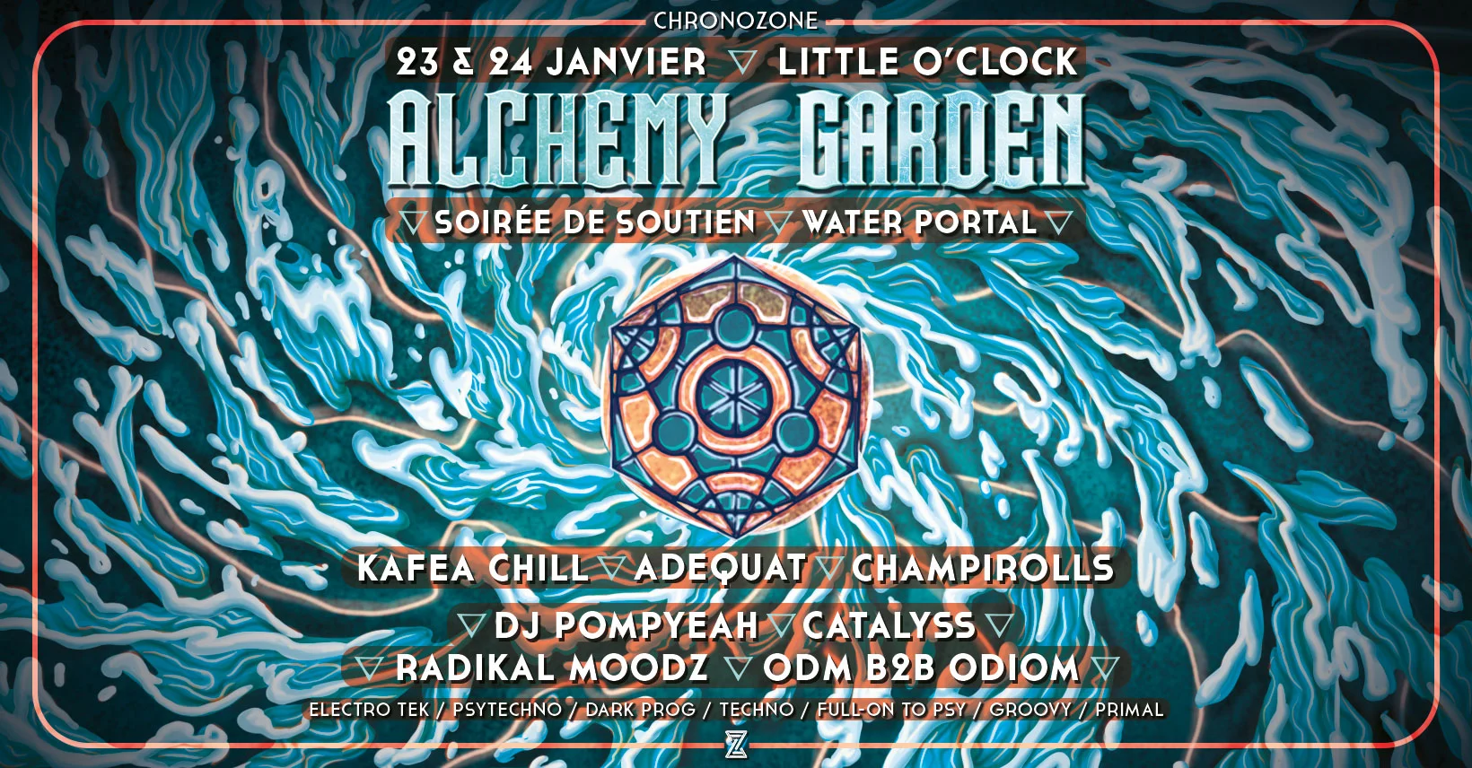 Soir 2/2 - Soutien Alchemy Garden - Water Portal