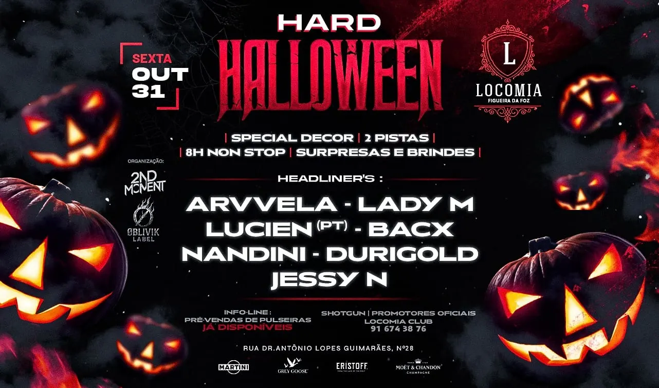 Hard Halloween W/Arvvela # Lady M # Bacx +Guest's At Locomia