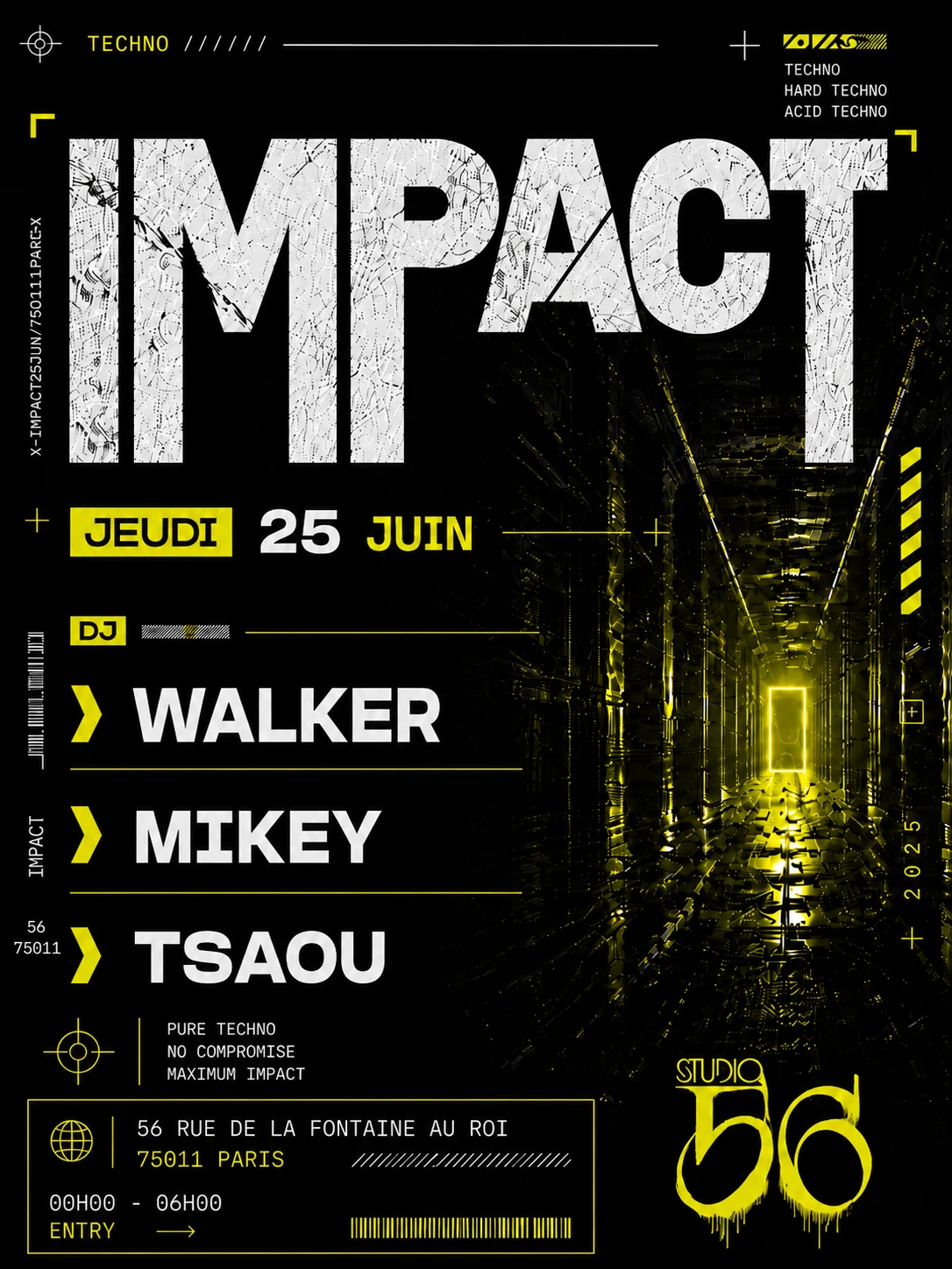 Impact  W/ Walker, Mikey ,Tsaou