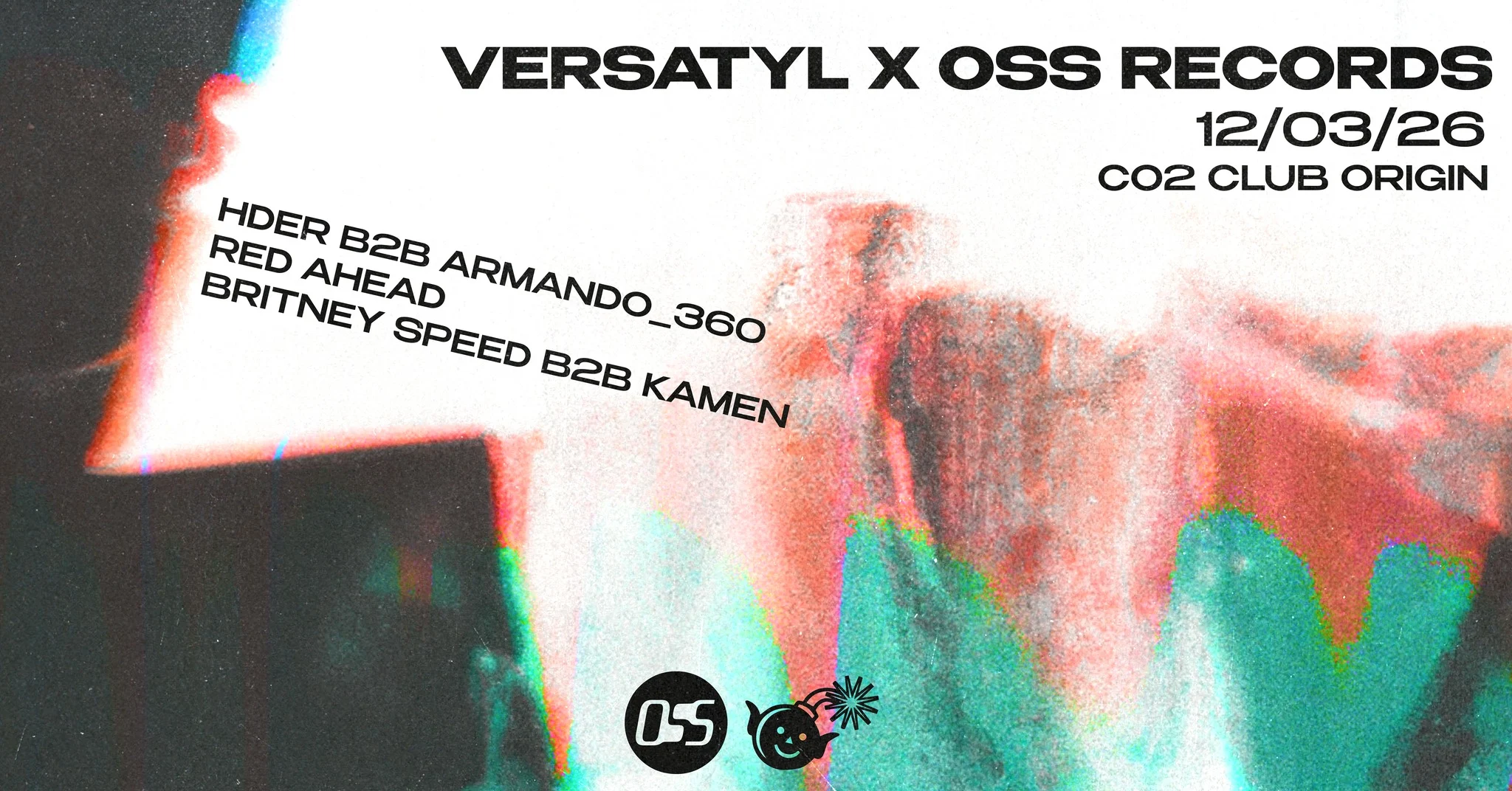 Versatyl X Oss Records @ Co2 Club Origin, Nantes