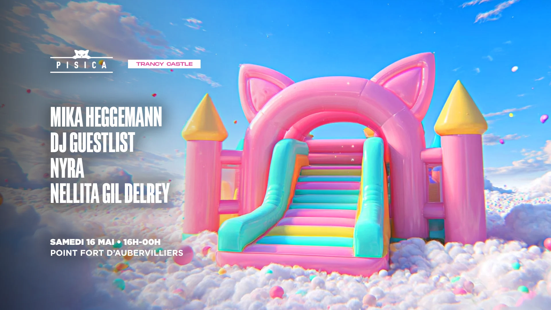 Pisica Open Air - Trancy Castle W/ Mika Heggemann & More