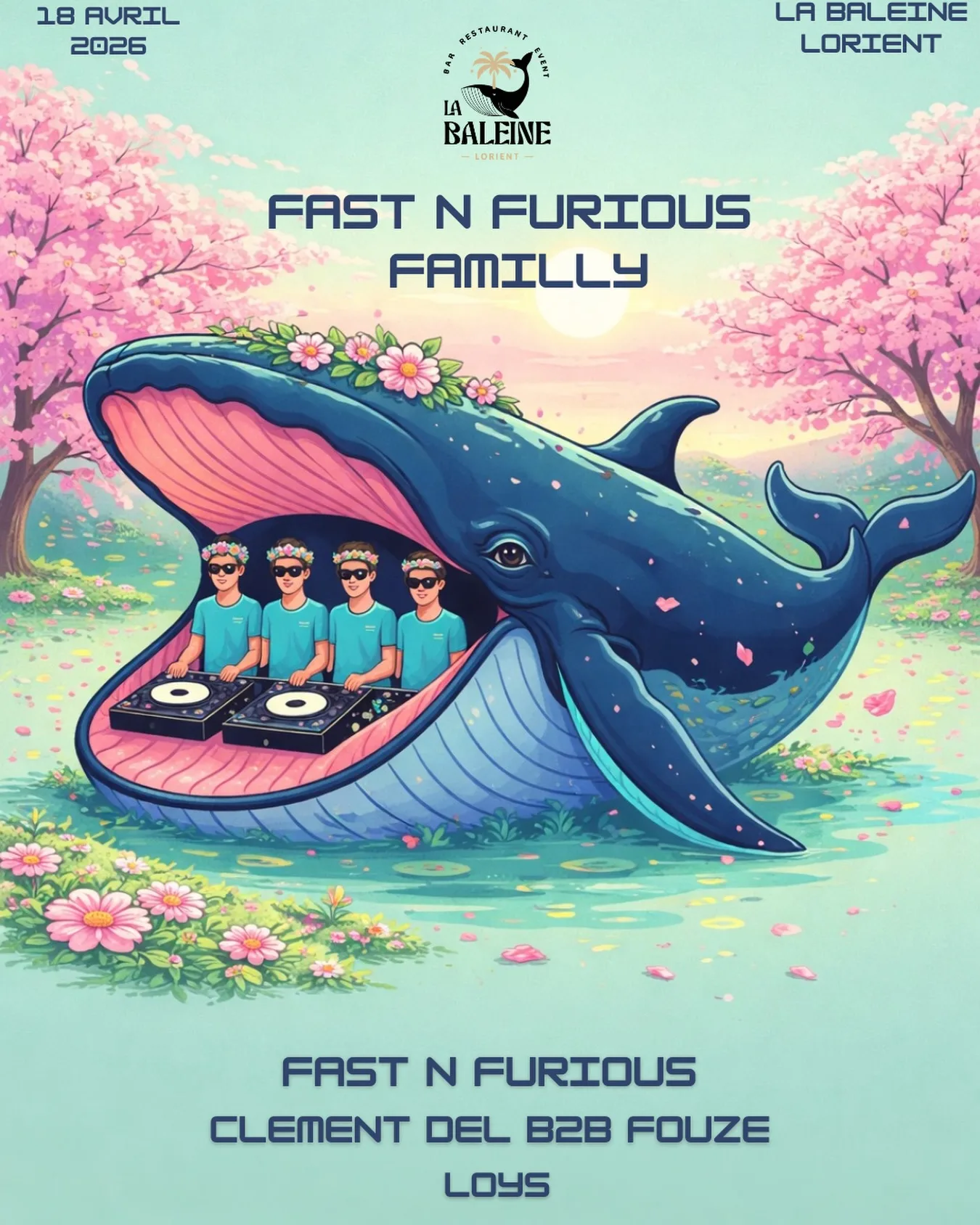 Dj Set // Fast N Furious X Family #4 // La Baleine