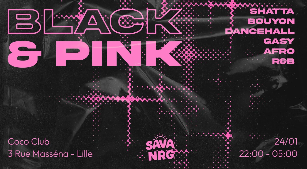 Black & Pink