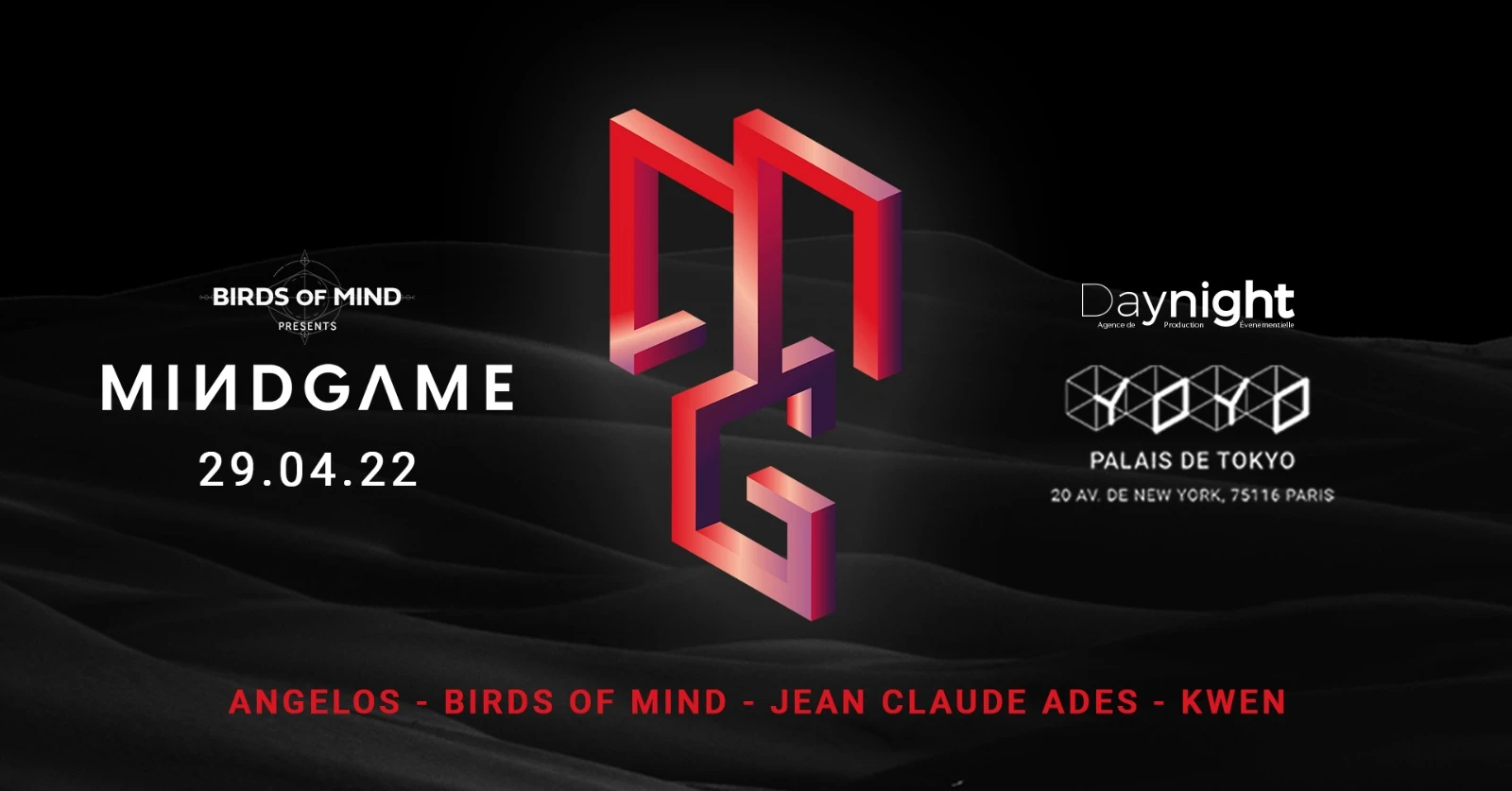 Mindgame By Aphrodizia | Birds Of Mind - Angelos - Jean Claude Ades 