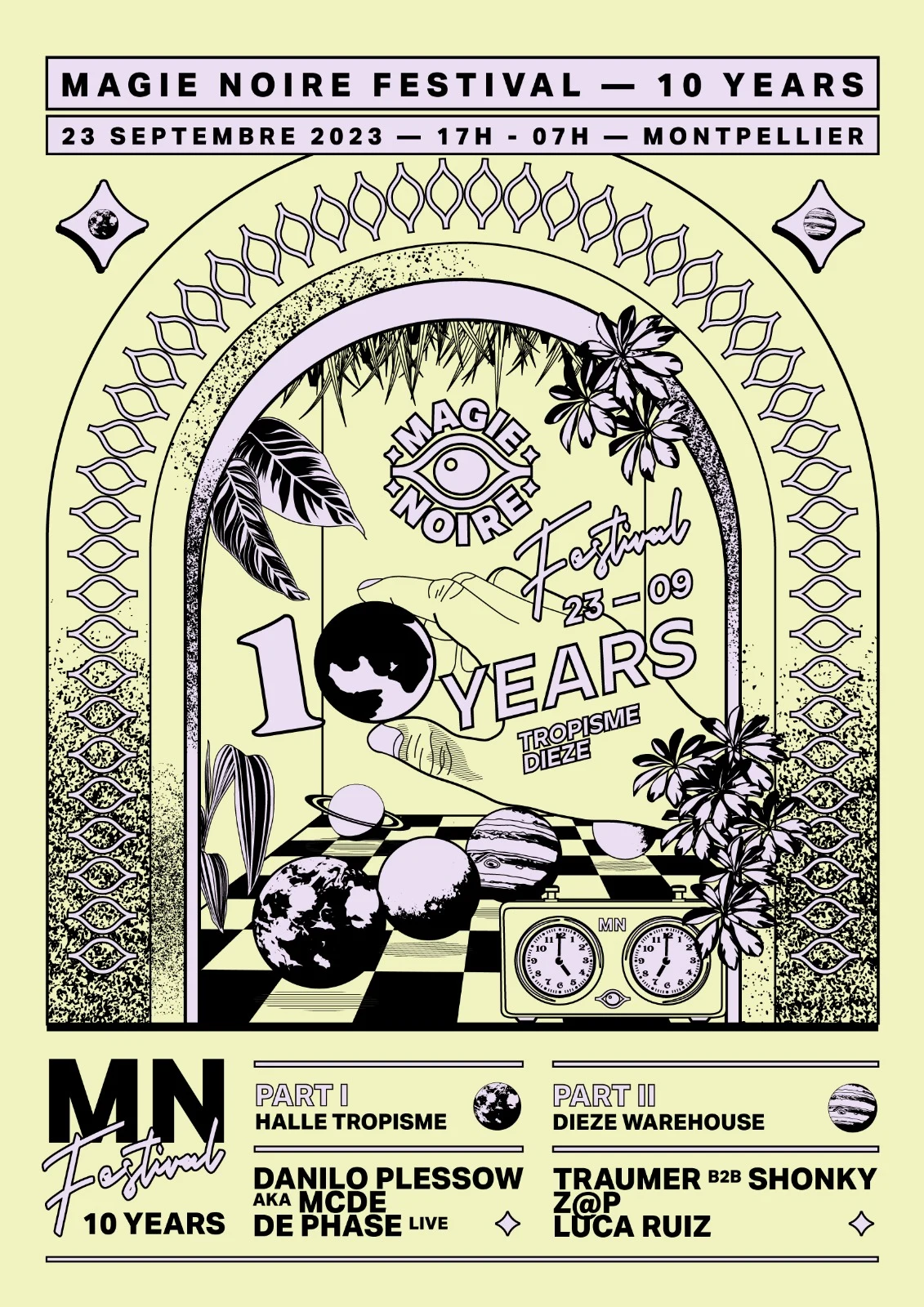 Magie Noire 10 Years Festival W/Mcde @ Tropisme
